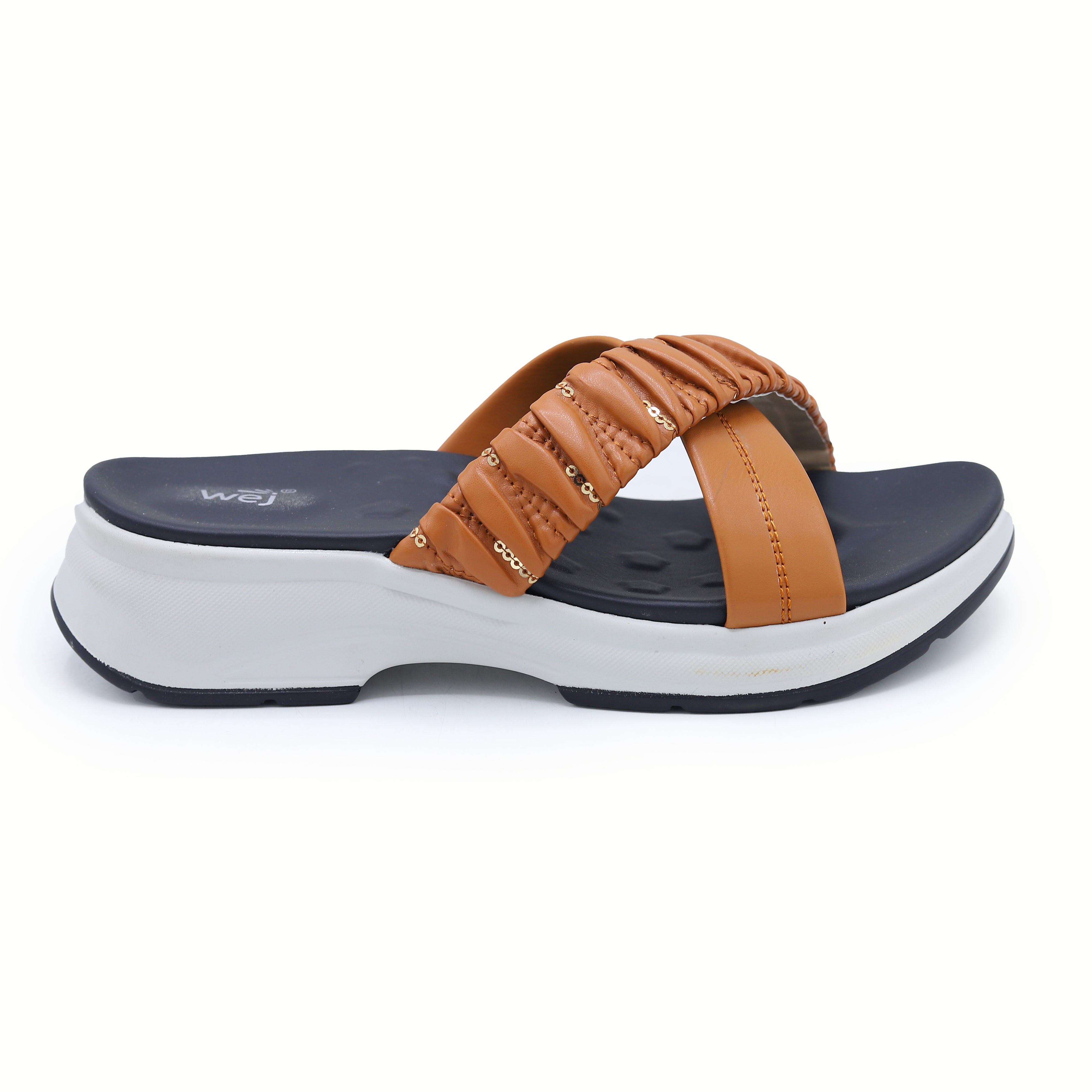 Ruched Chain 8003642 Tan