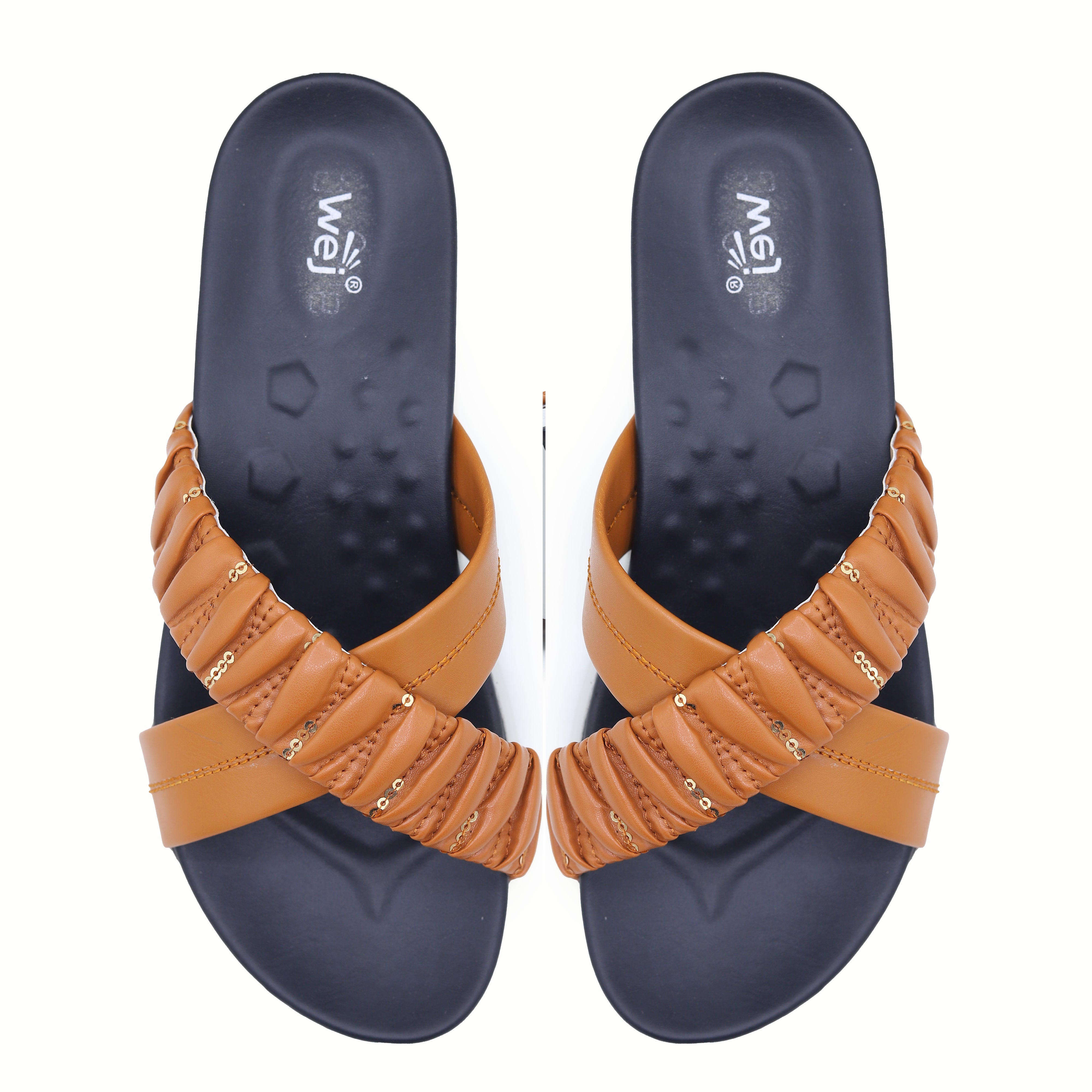 Ruched Chain 8003642 Tan