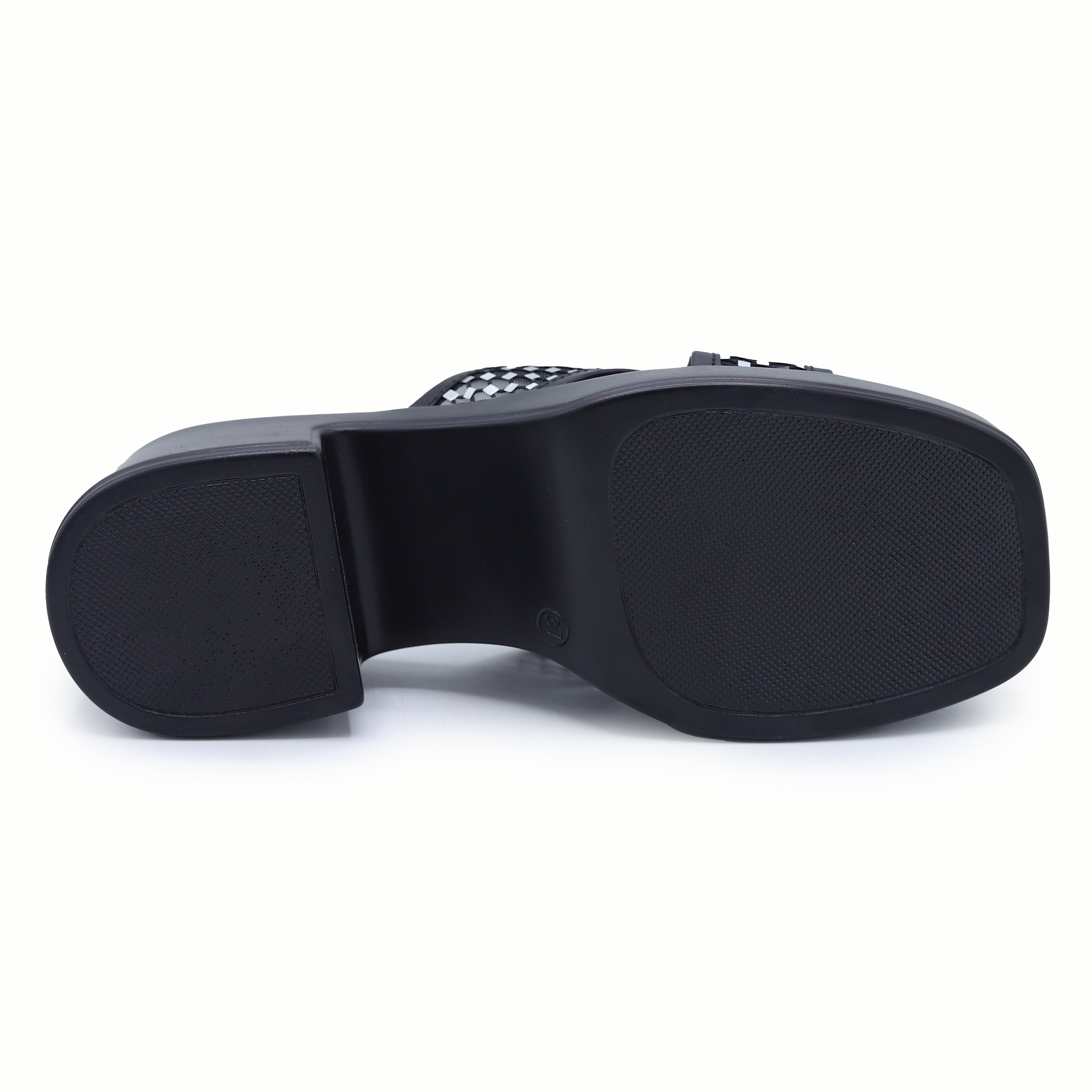 Perforated Block Heels 8003543 Black