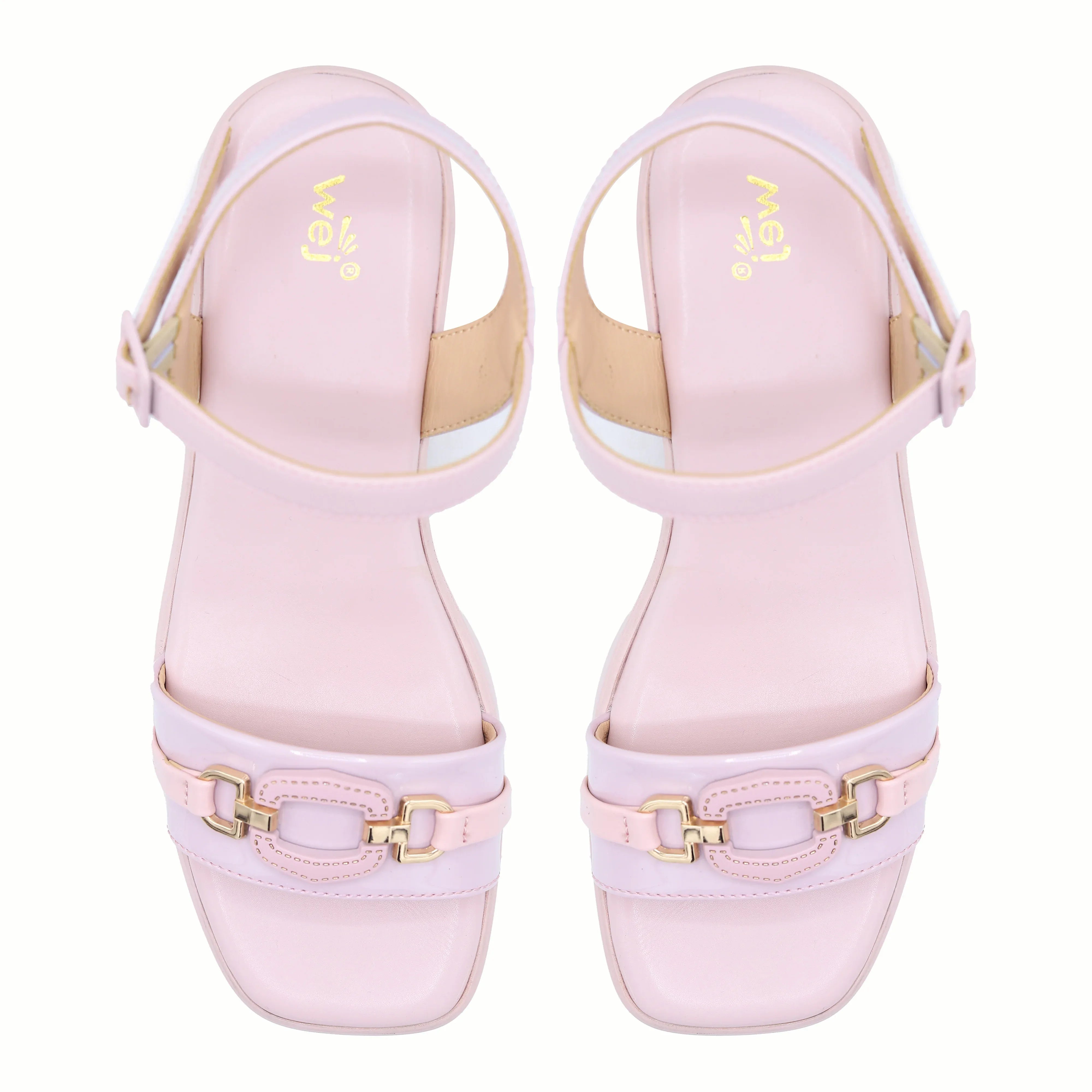 Block Heel Sandals 8002287 Pink