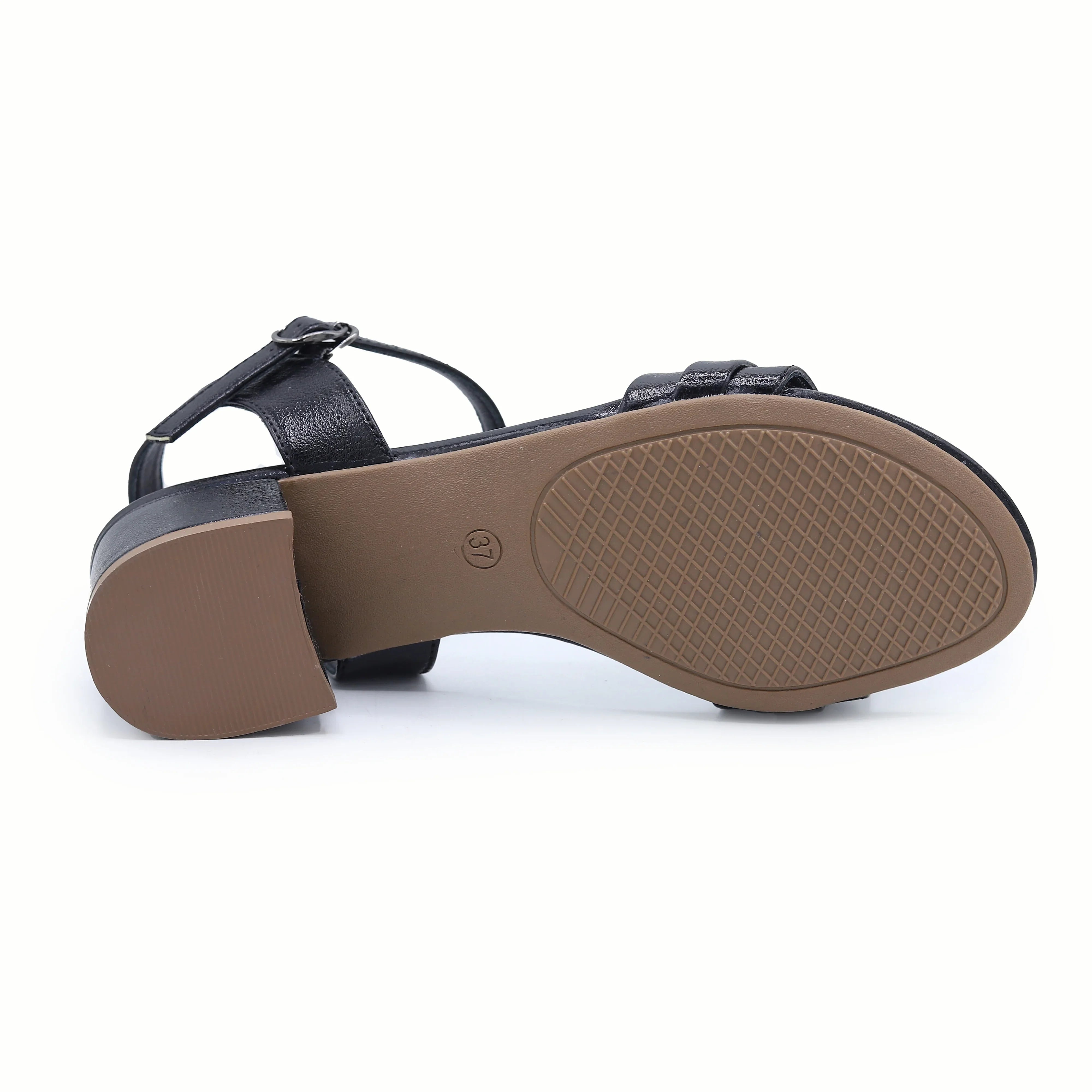 Block Heel Sandals 8102169 Black