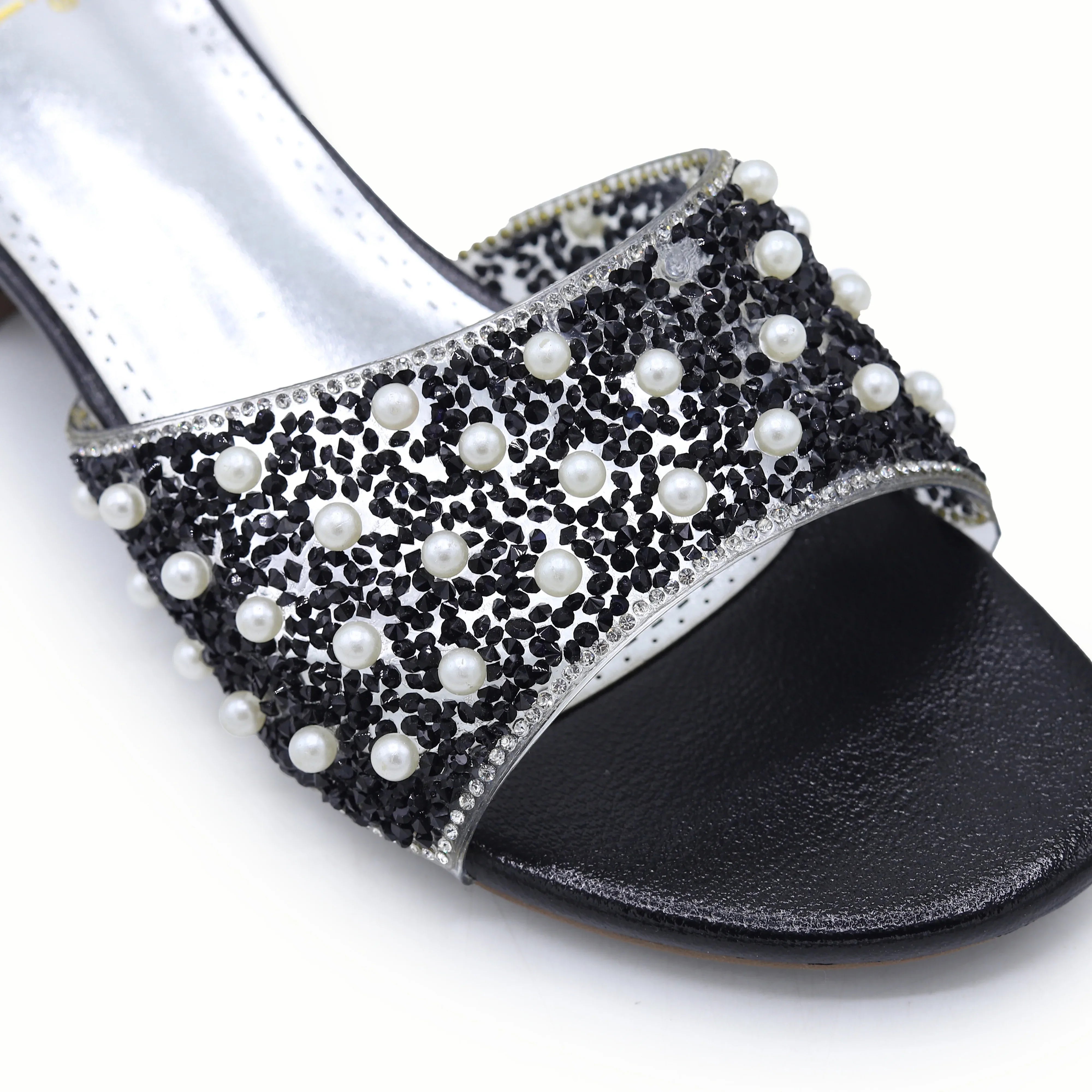 Crystal Pearl 8103102 Black - E Fashion