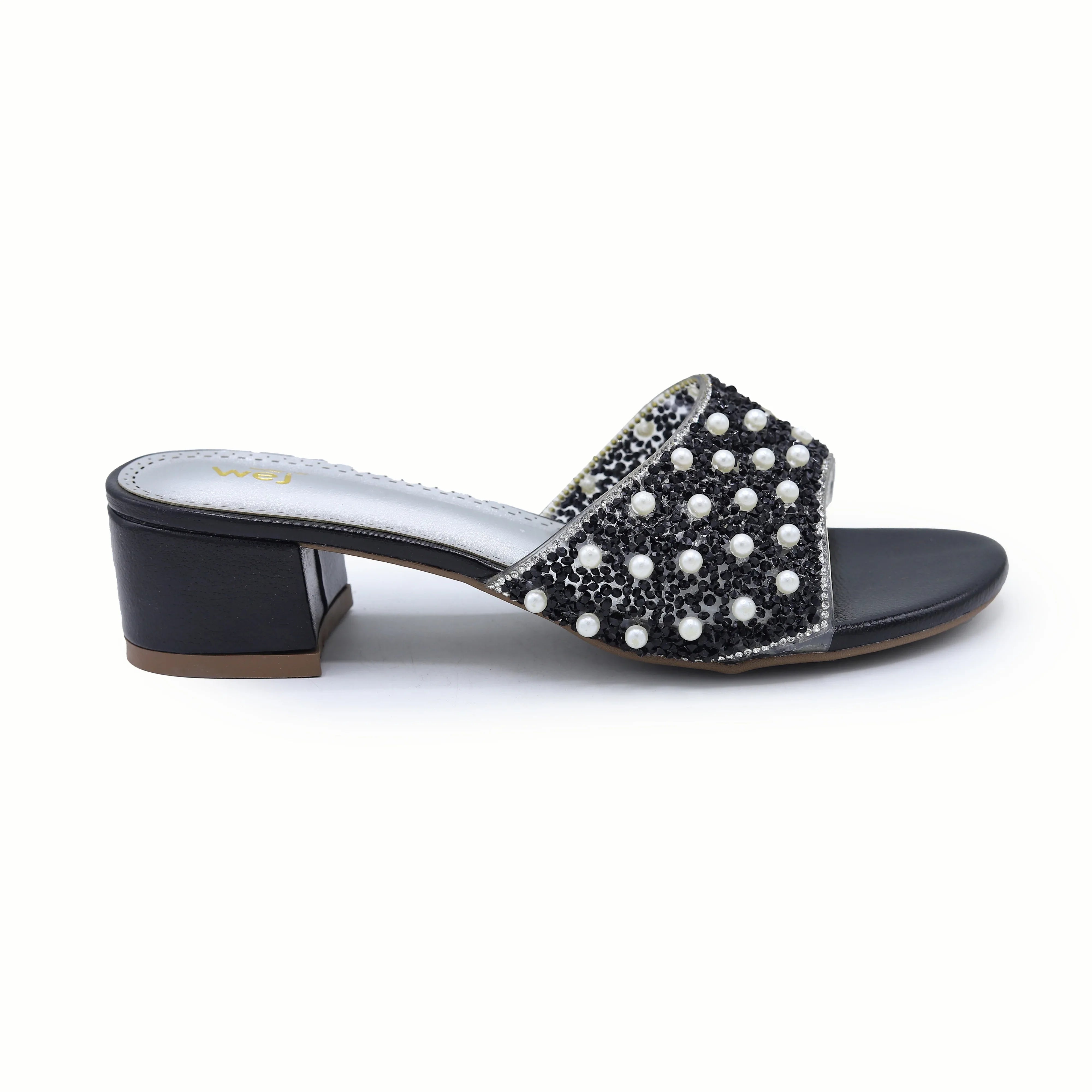 Crystal Pearl 8103102 Black - E Fashion