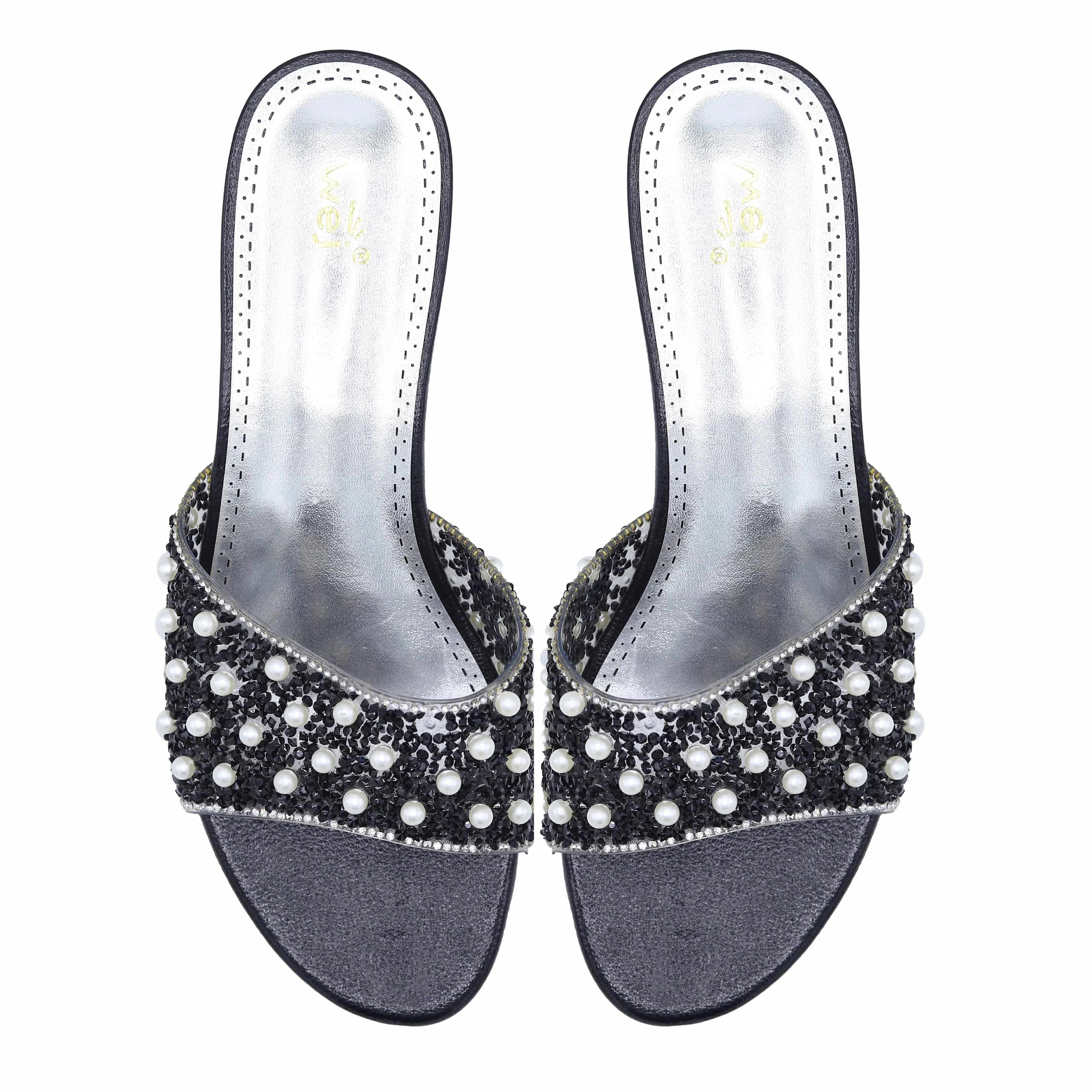 Crystal Pearl 8103102 Black - E Fashion