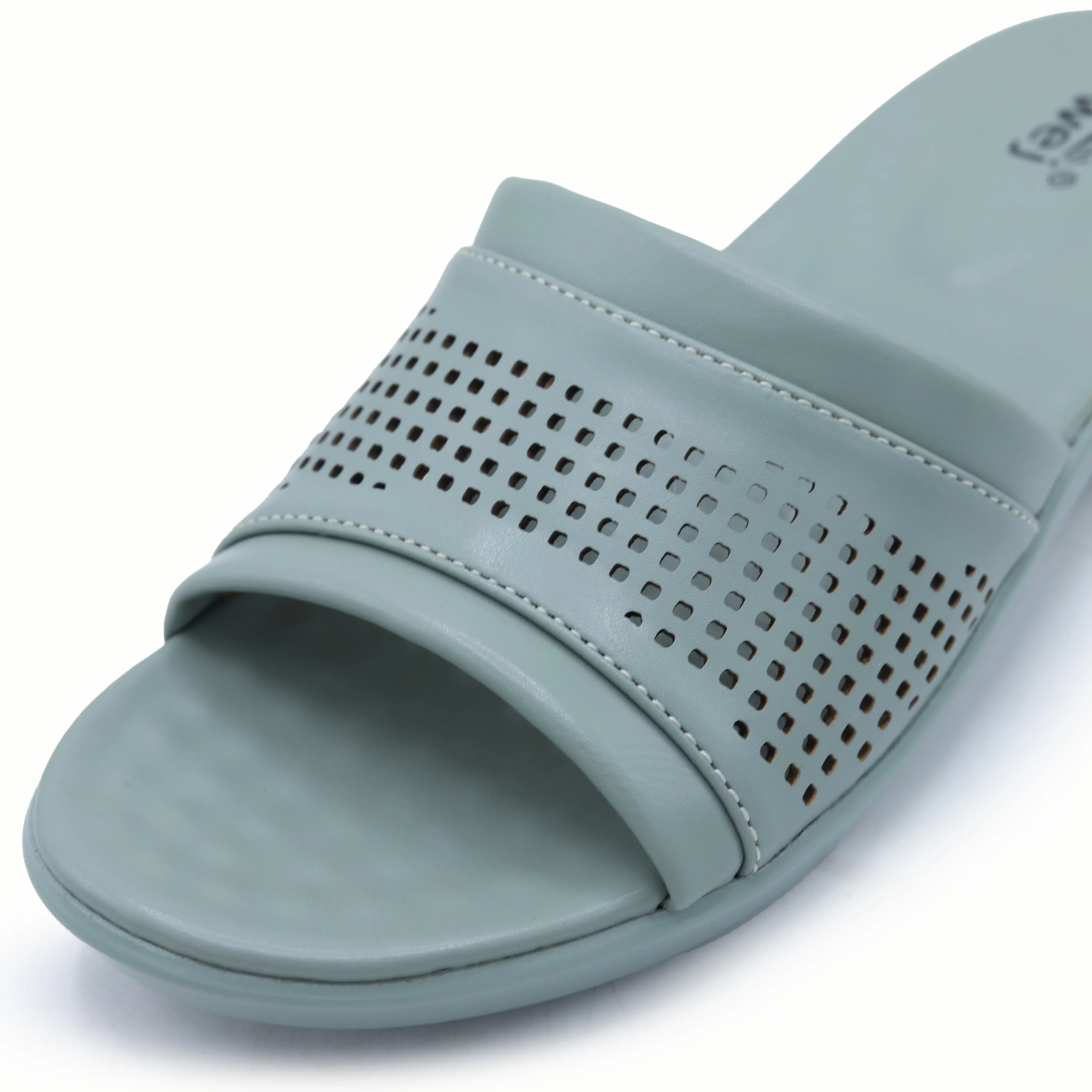 Wedge Slide 8003451 Mint - E Fashion