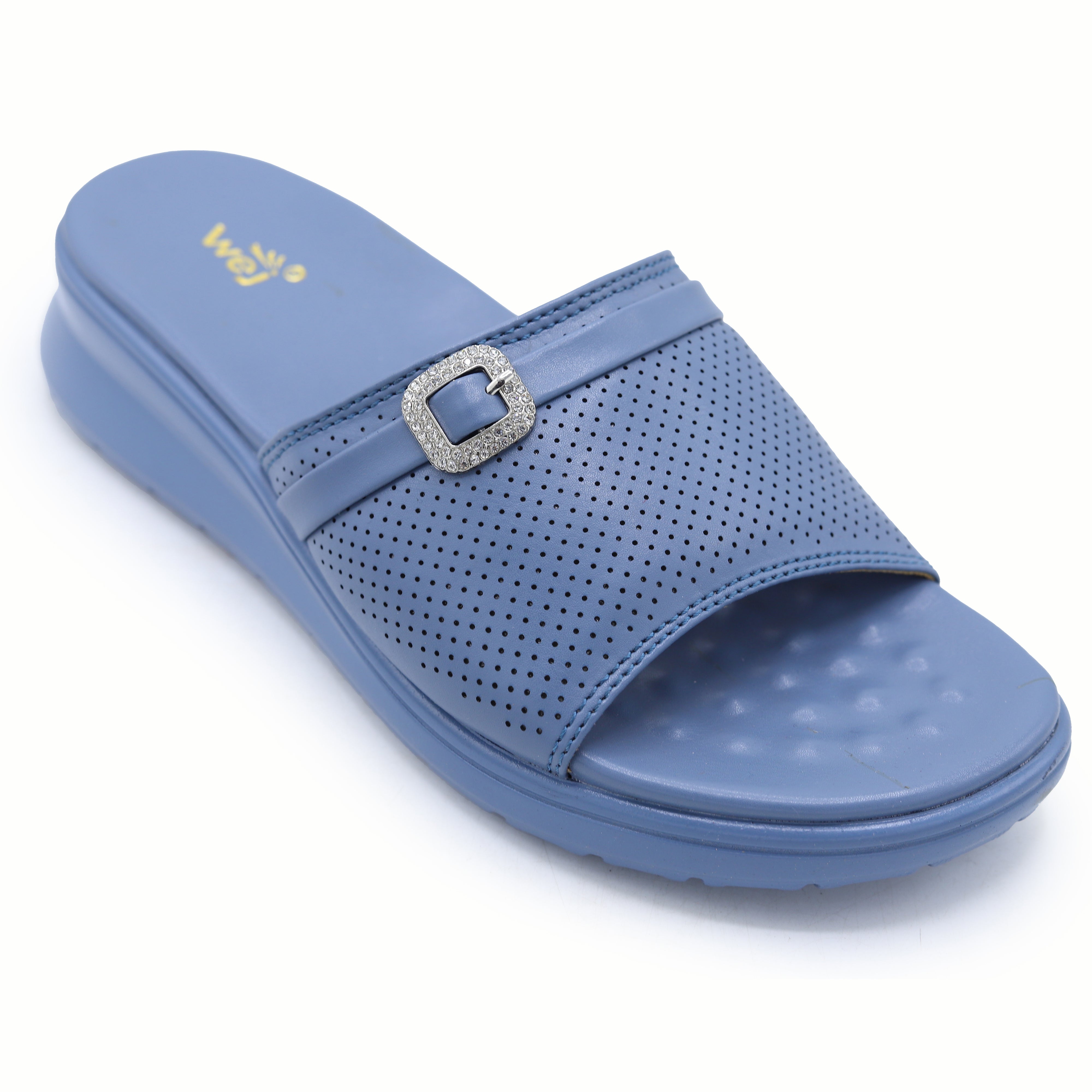 Wedge Slippers 8003556 Blue