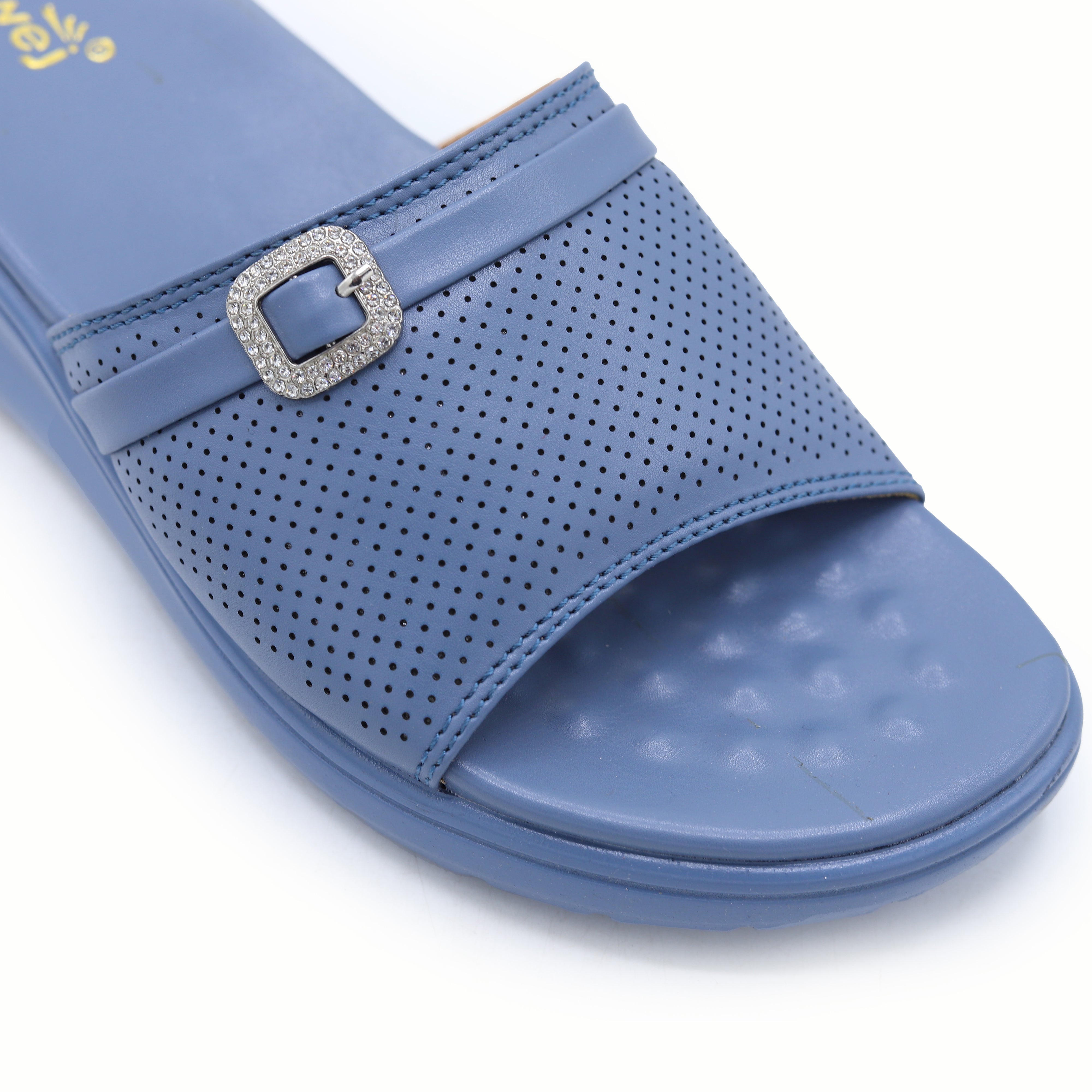 Wedge Slippers 8003556 Blue