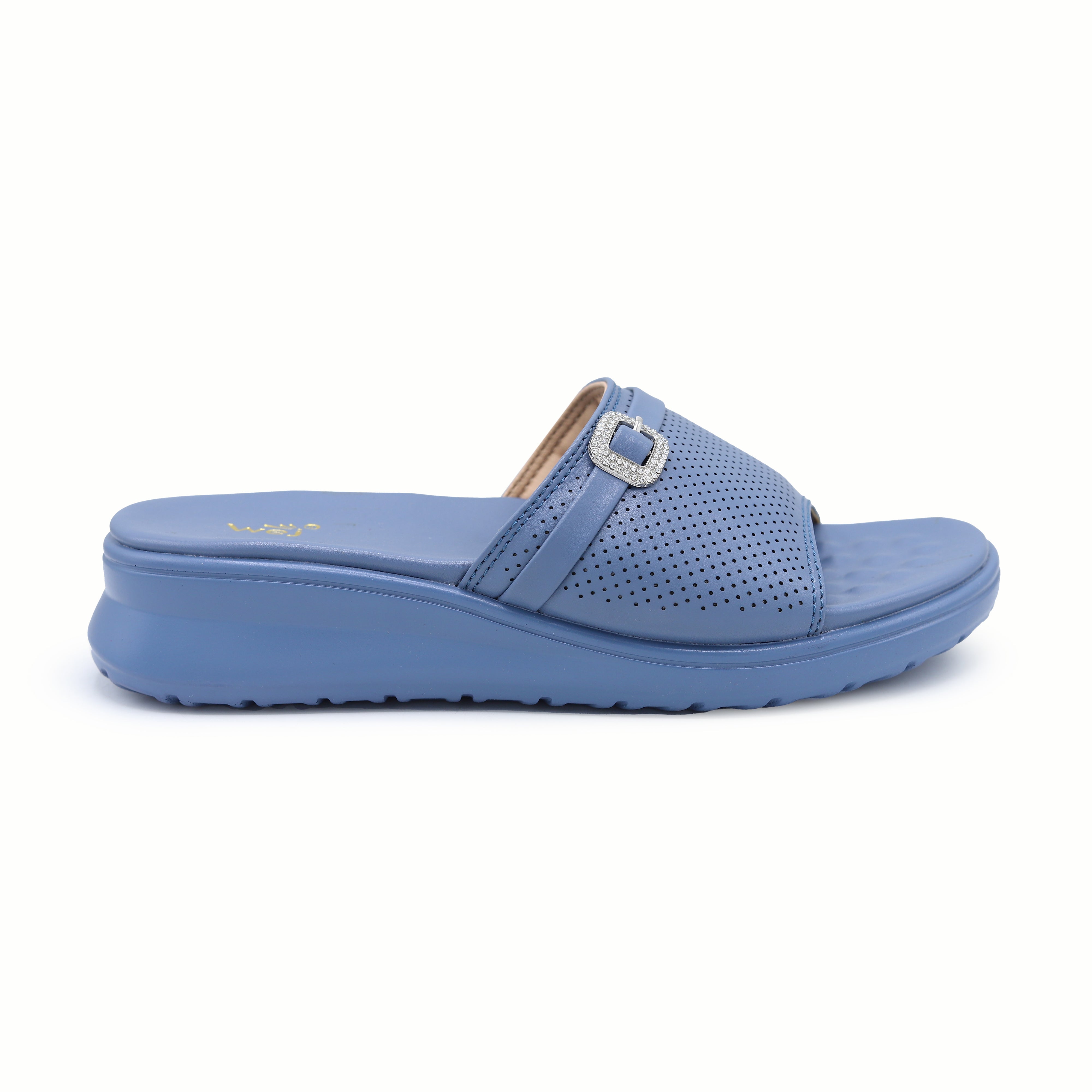 Wedge Slippers 8003556 Blue