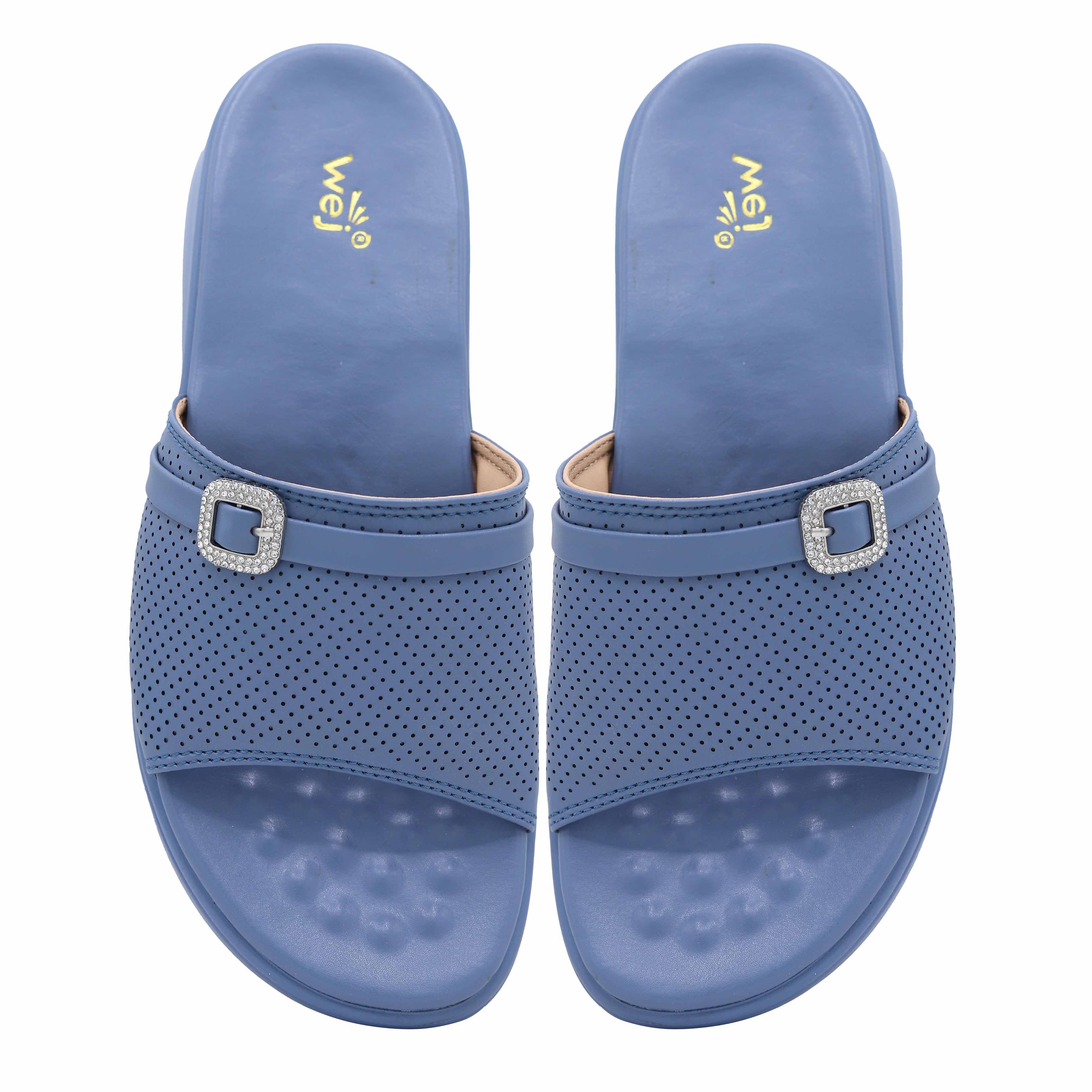 Wedge Slippers 8003556 Blue