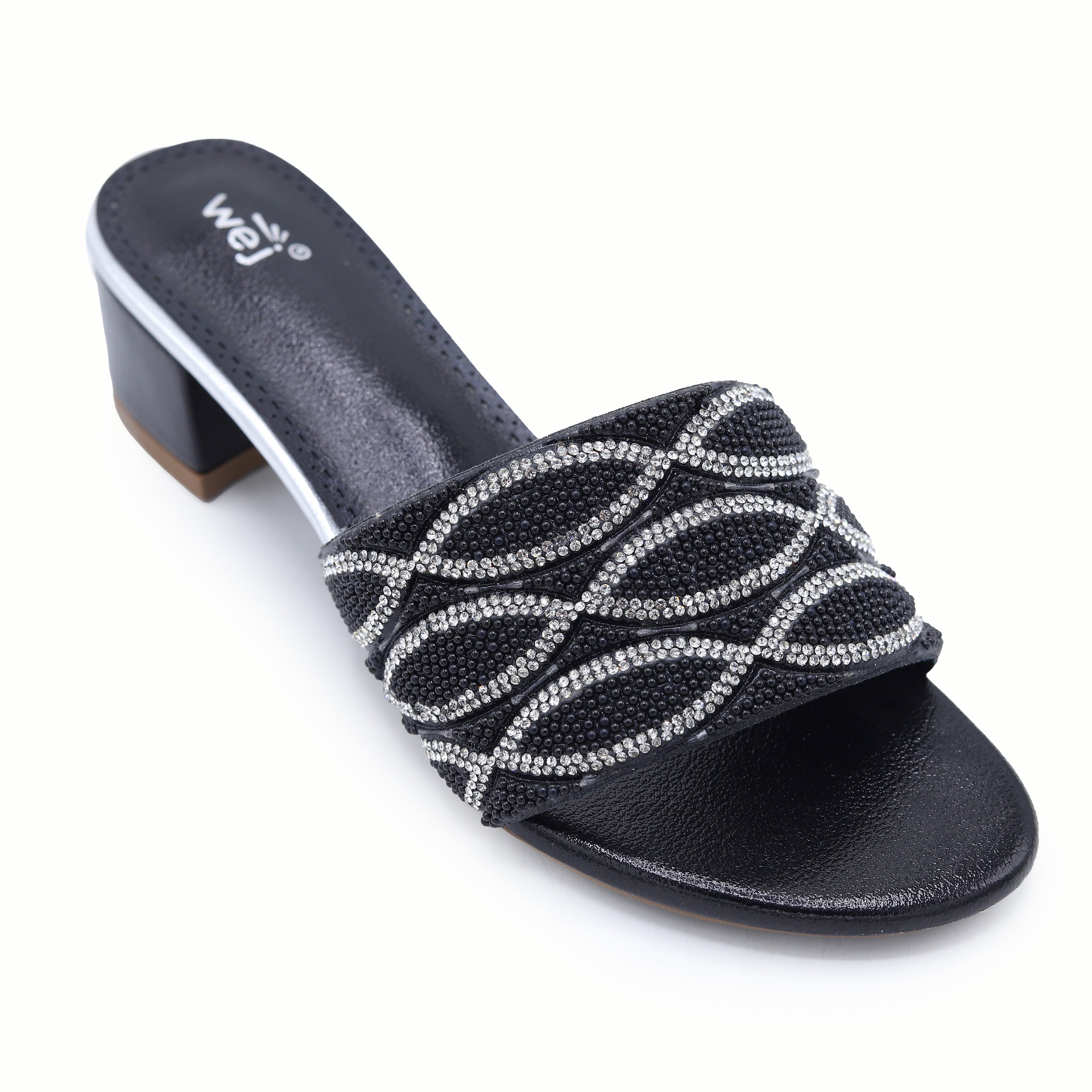 Block Heel Mules 8103110 Black