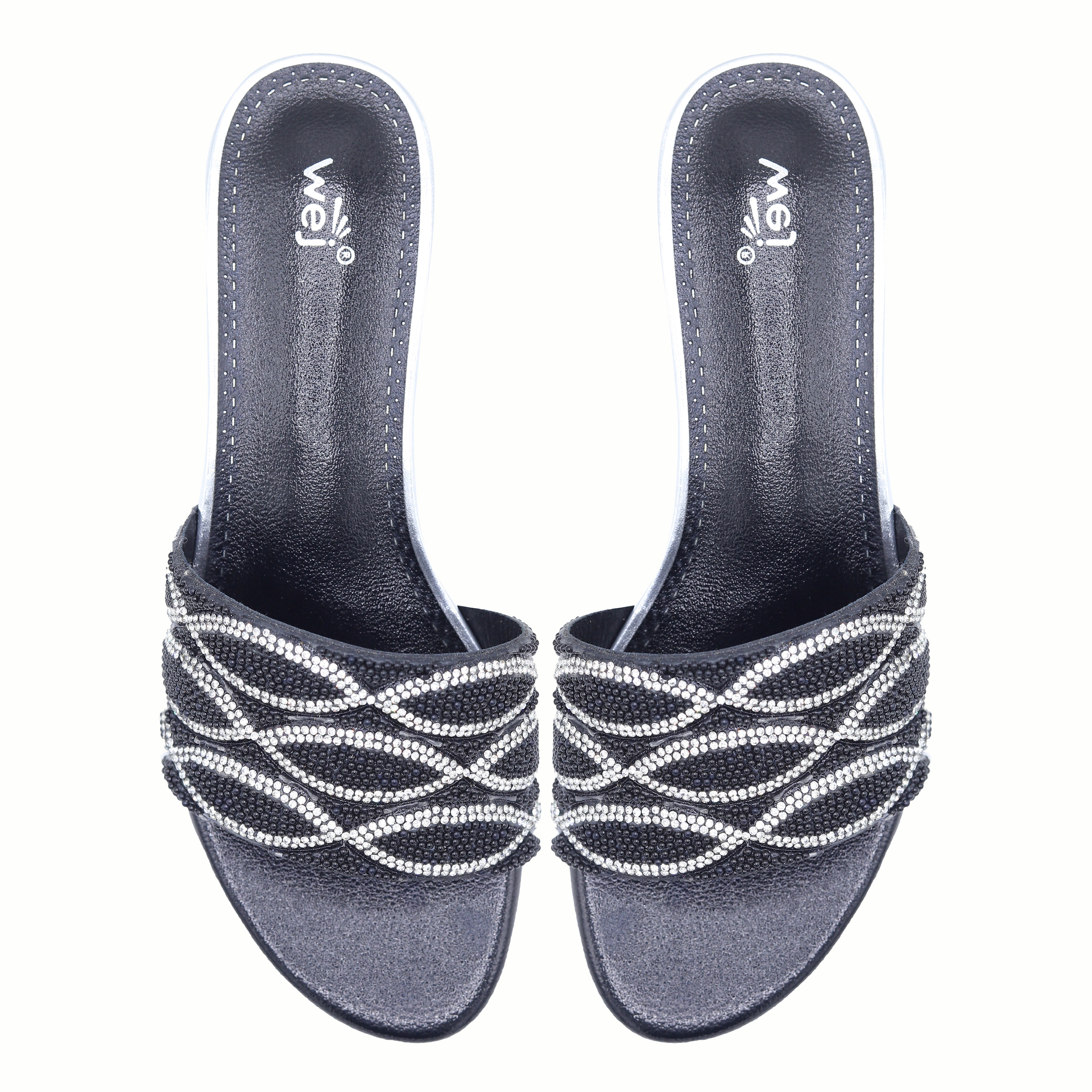 Block Heel Mules 8103110 Black