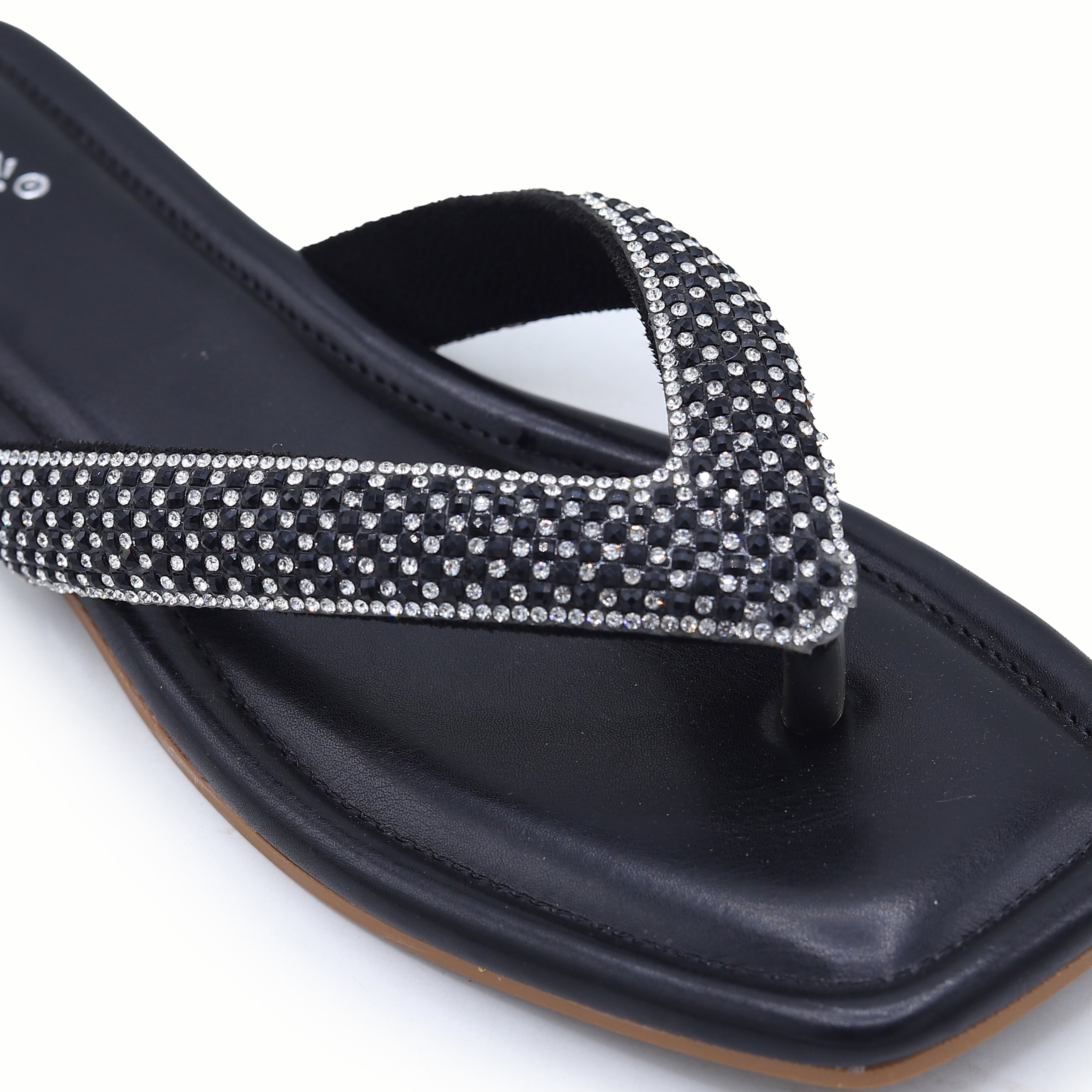 Crystal Thong 8001101 Black