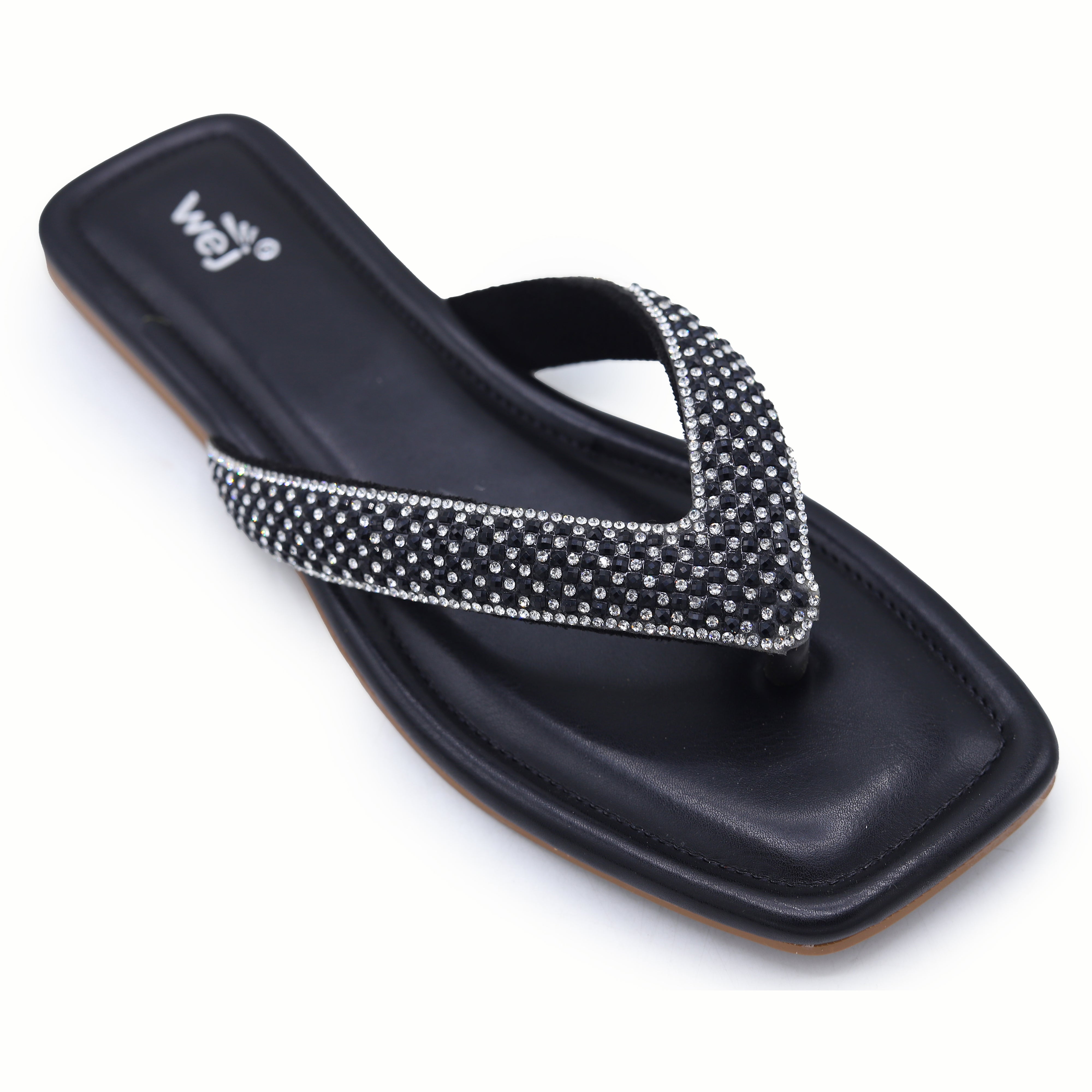 Crystal Thong 8001101 Black