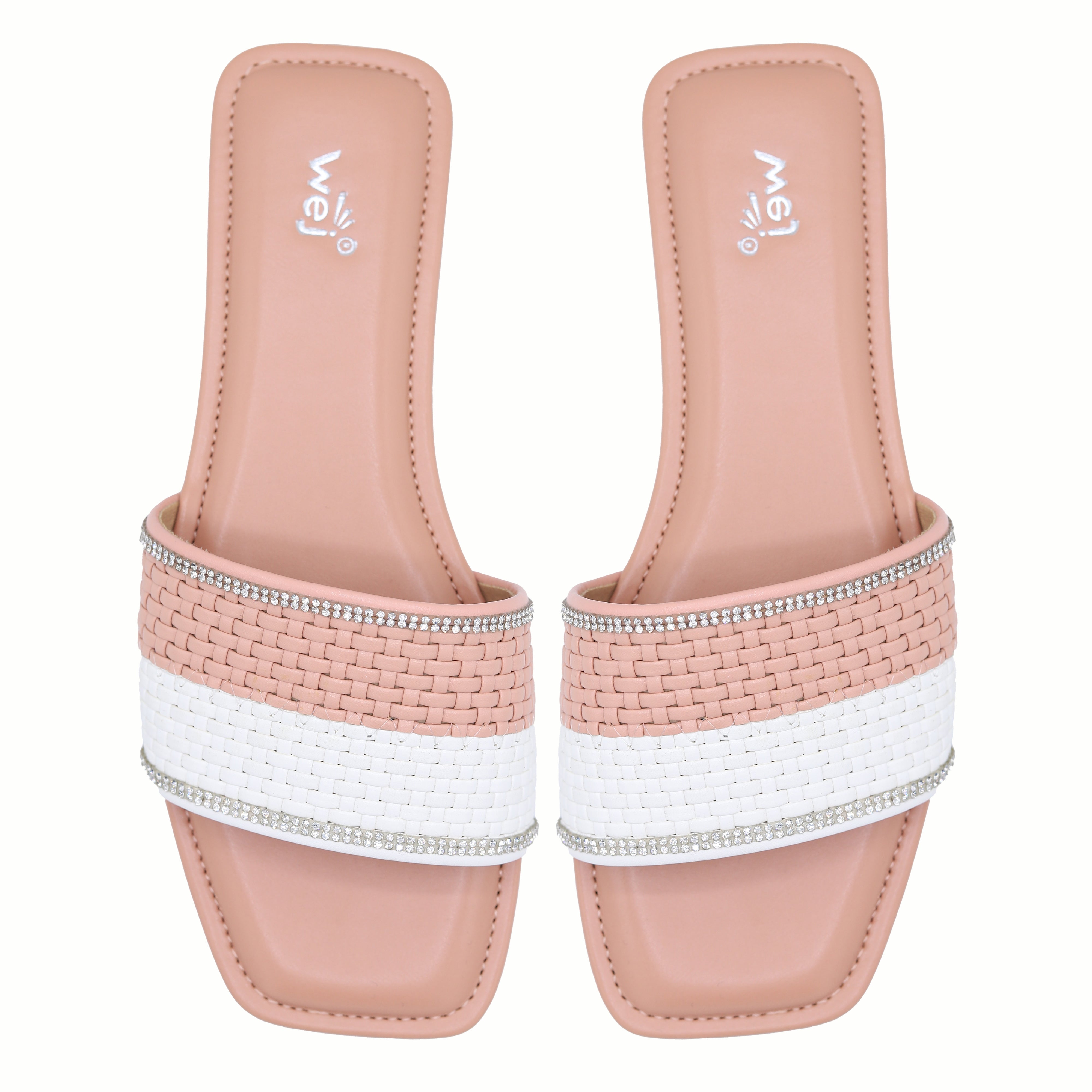 Crystal Trim Slide 8003588 Pink
