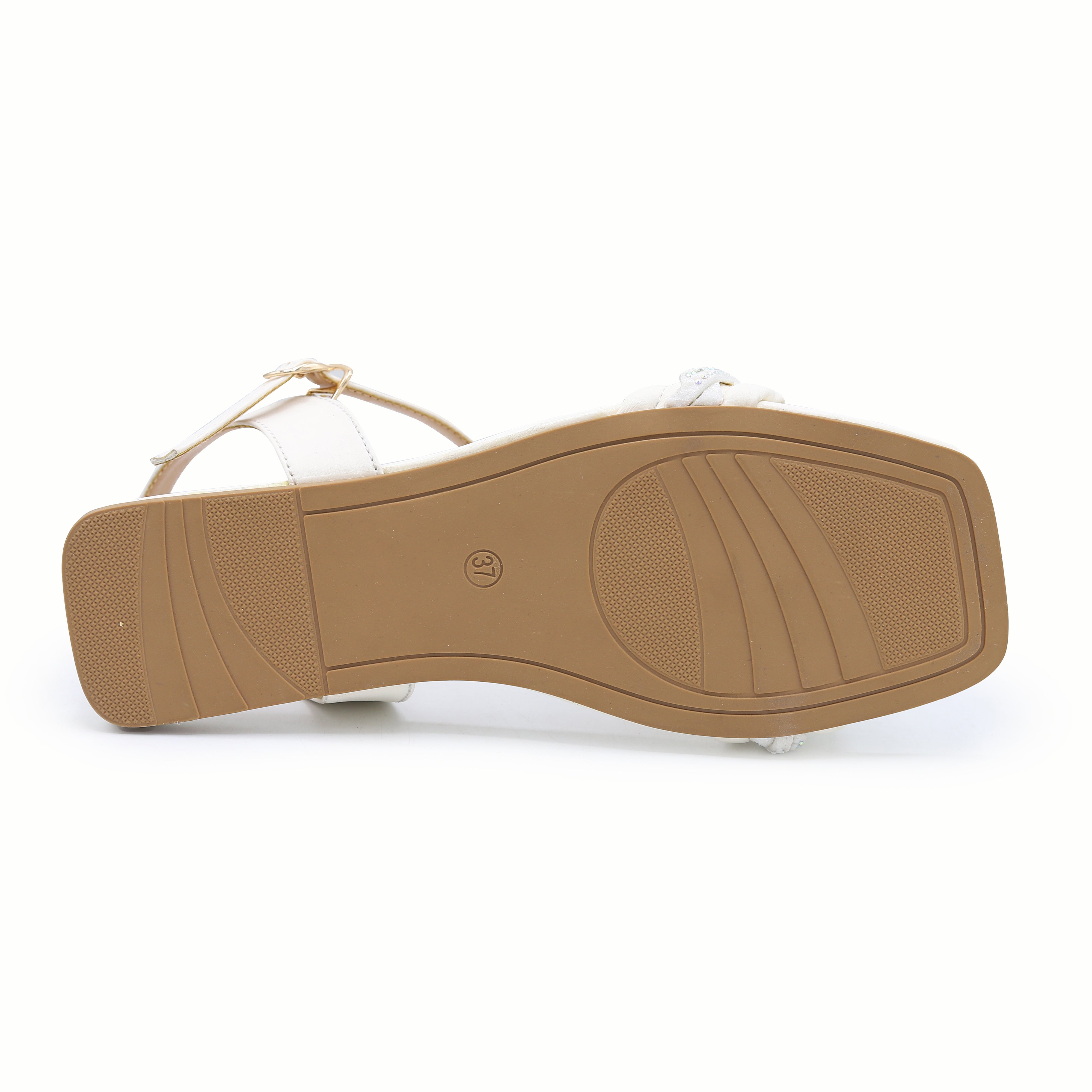 Ruched Crystal 8002330 Ivory