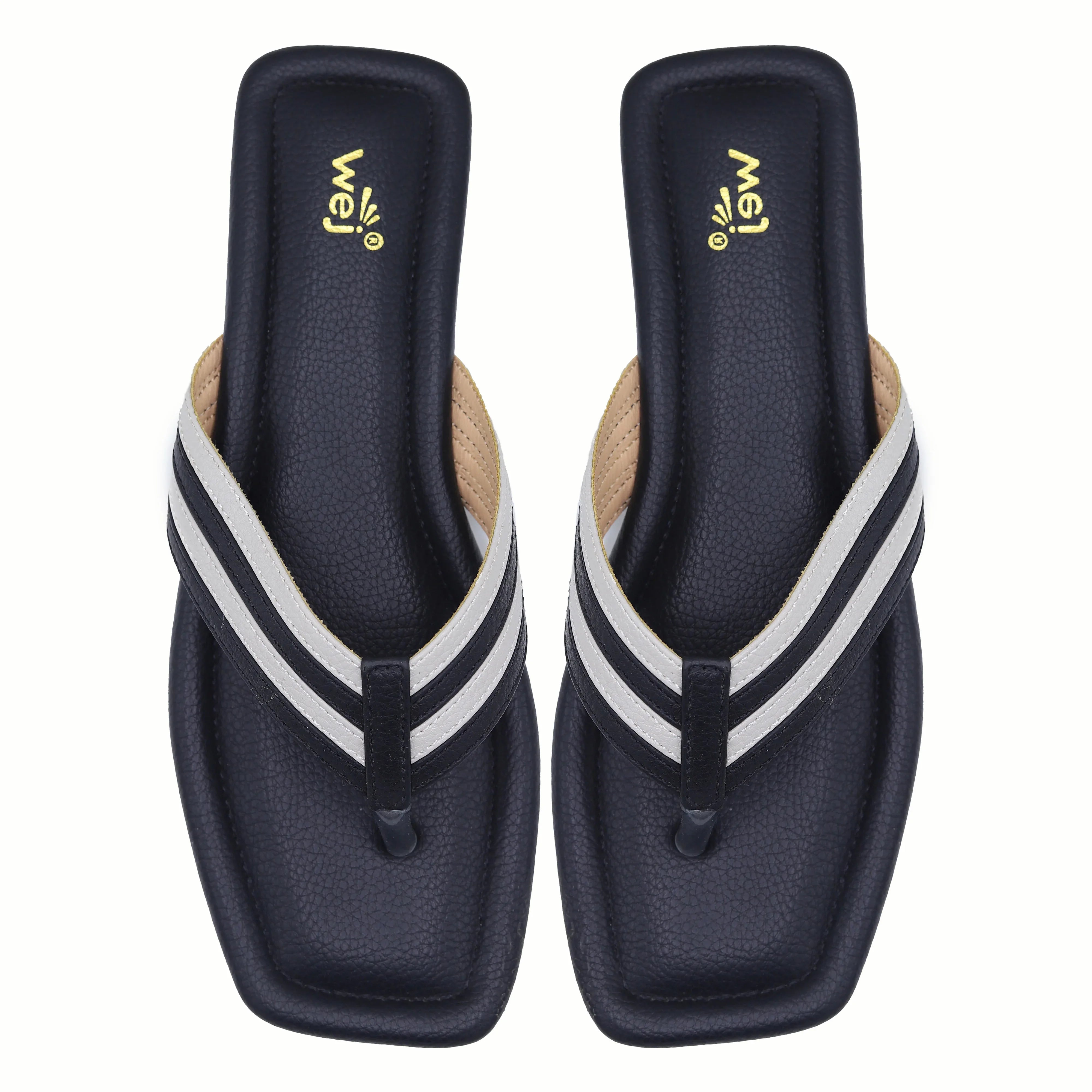 Striped Thong  8001104 Black