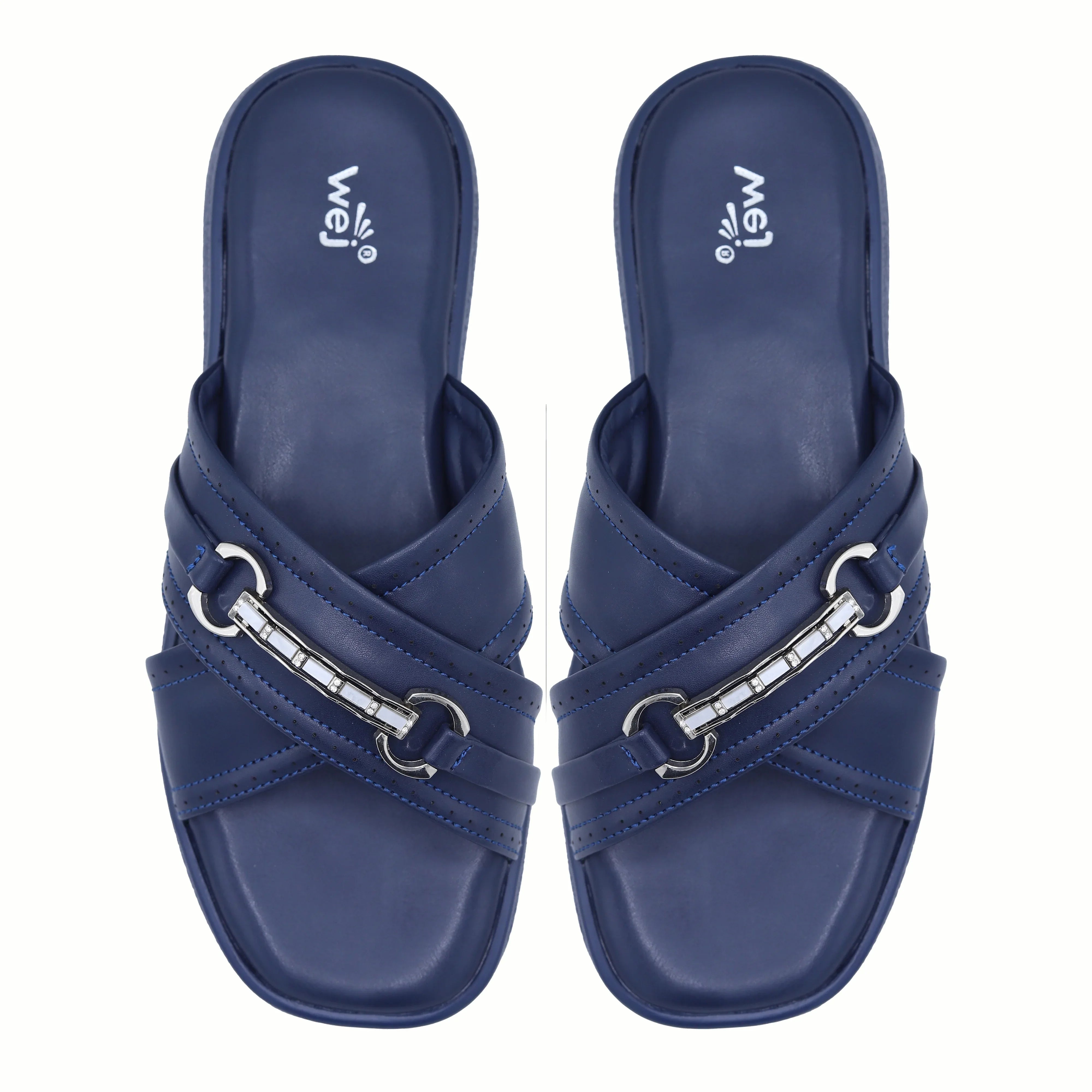 Crisscross Slide 8003575 Navy