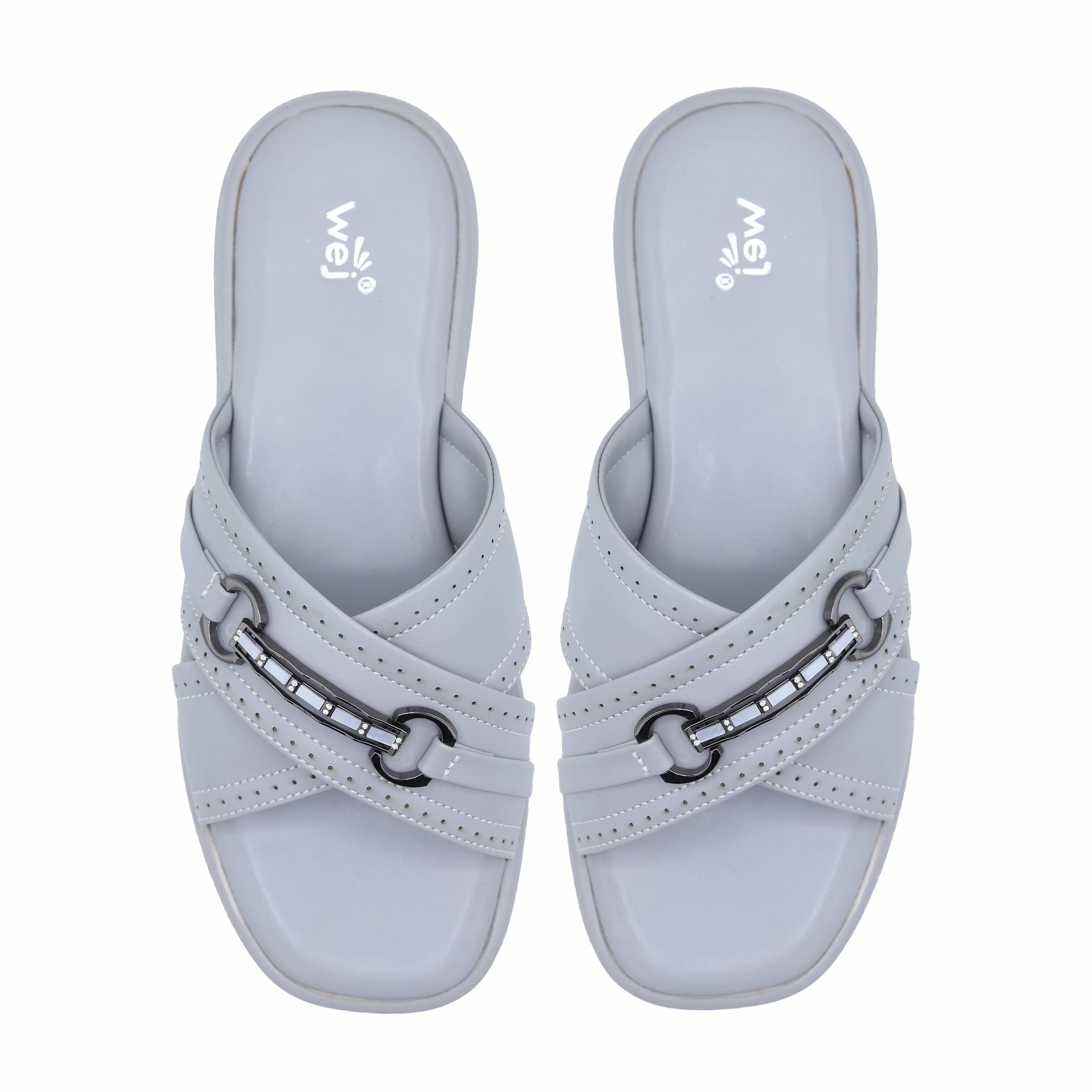 Crisscross Slide 8003575 Grey