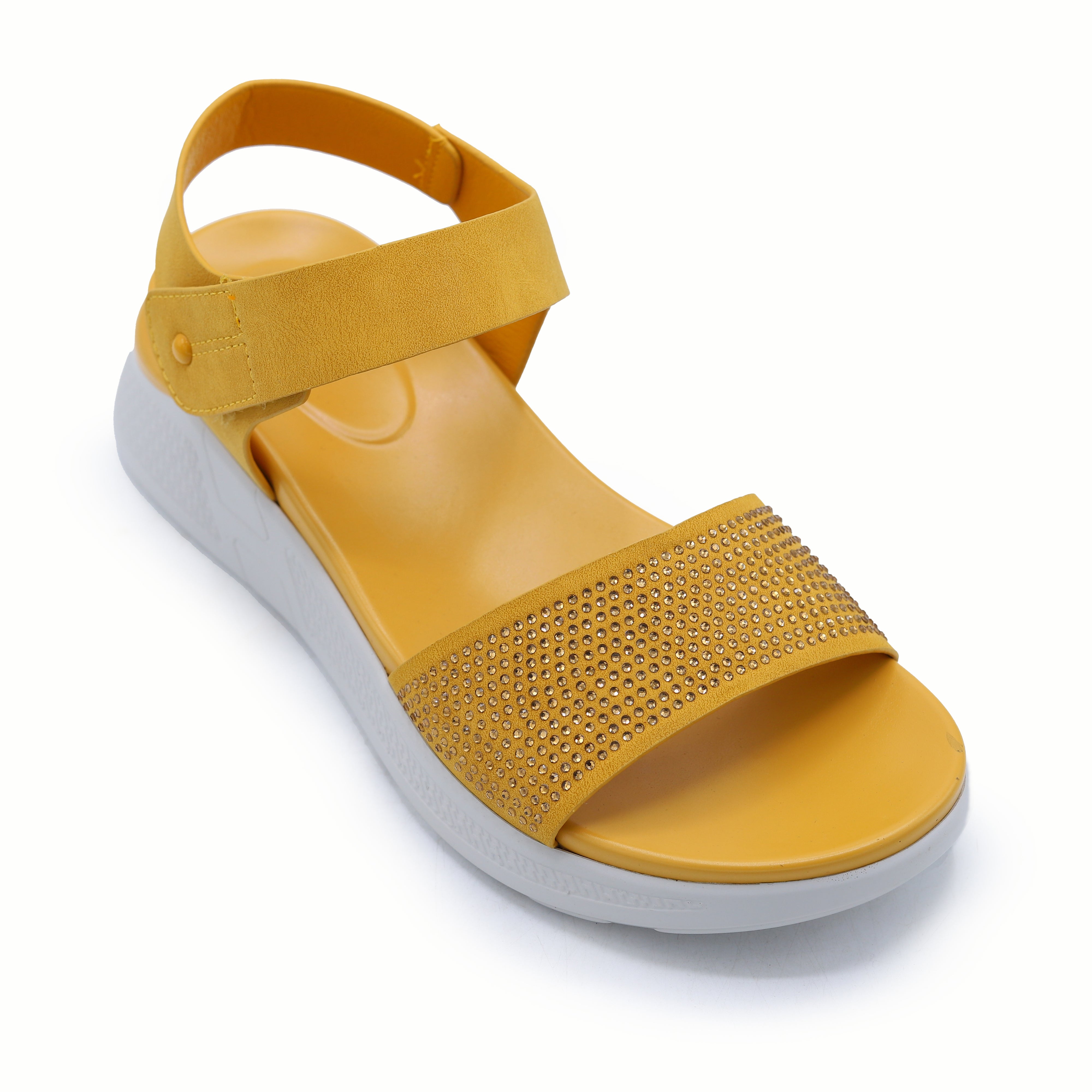 Crystal Sport Sandals 8002335 Yellow