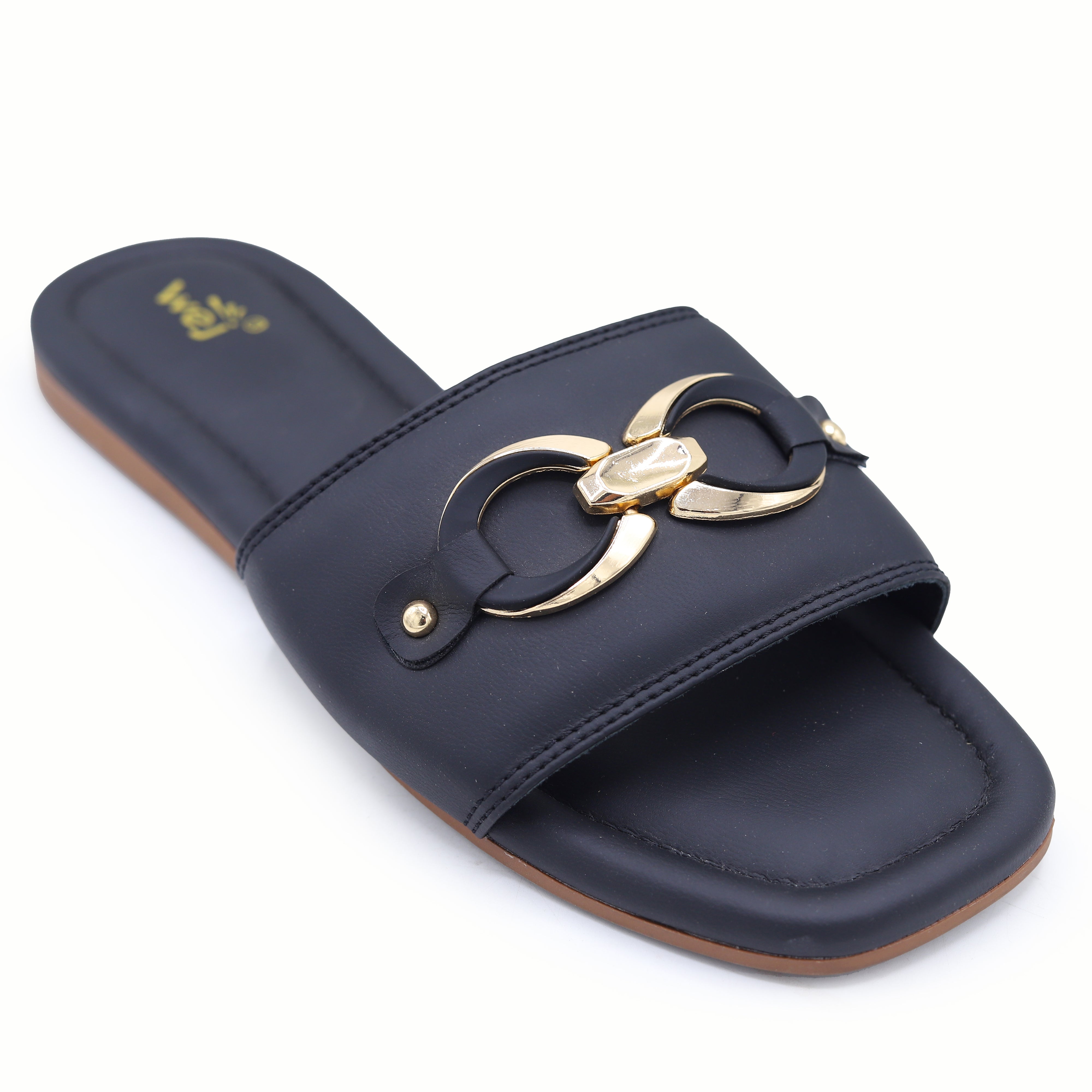 Interlocking C Slide 8003581 Black