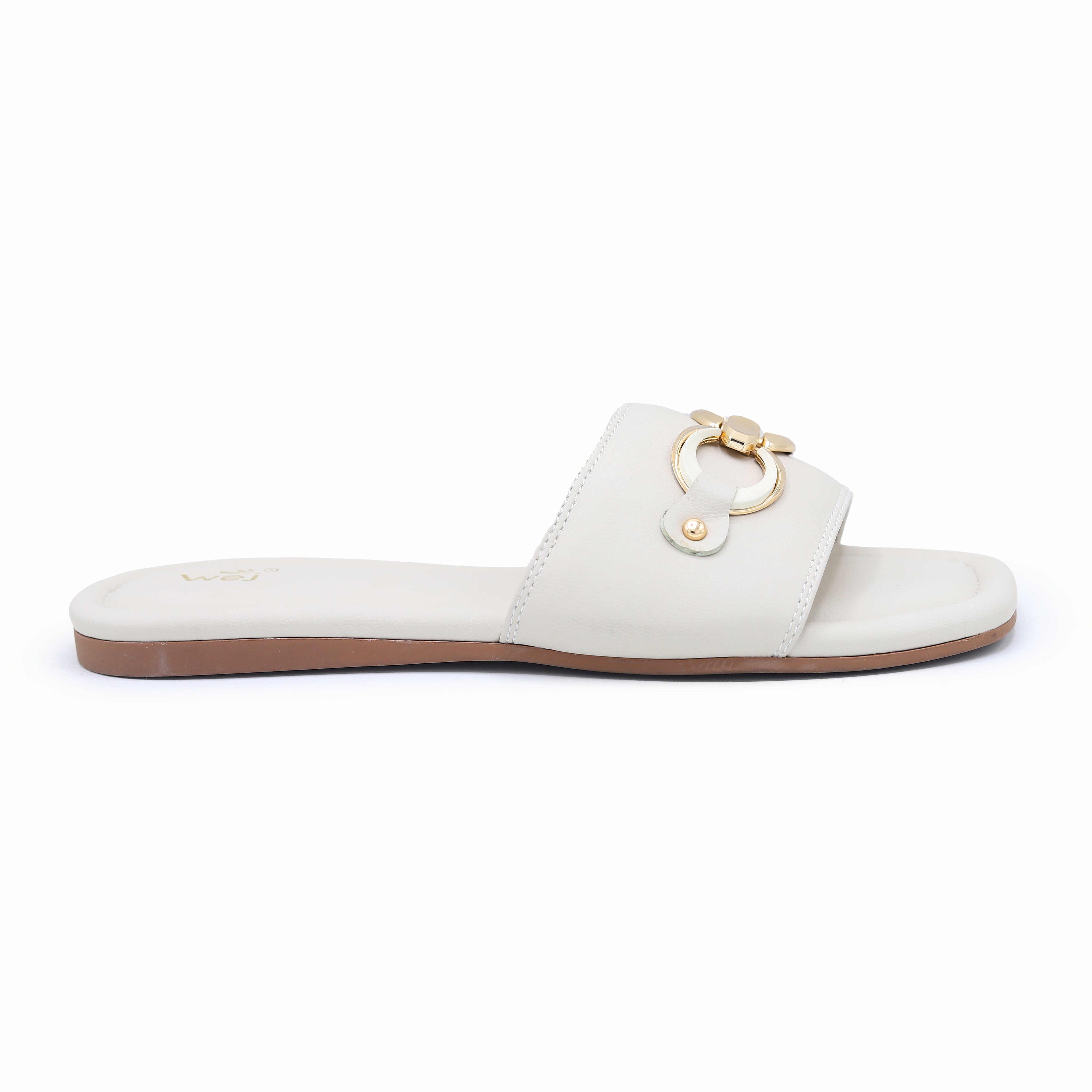 Interlocking C Slide 8003581 Fawn - E Fashion