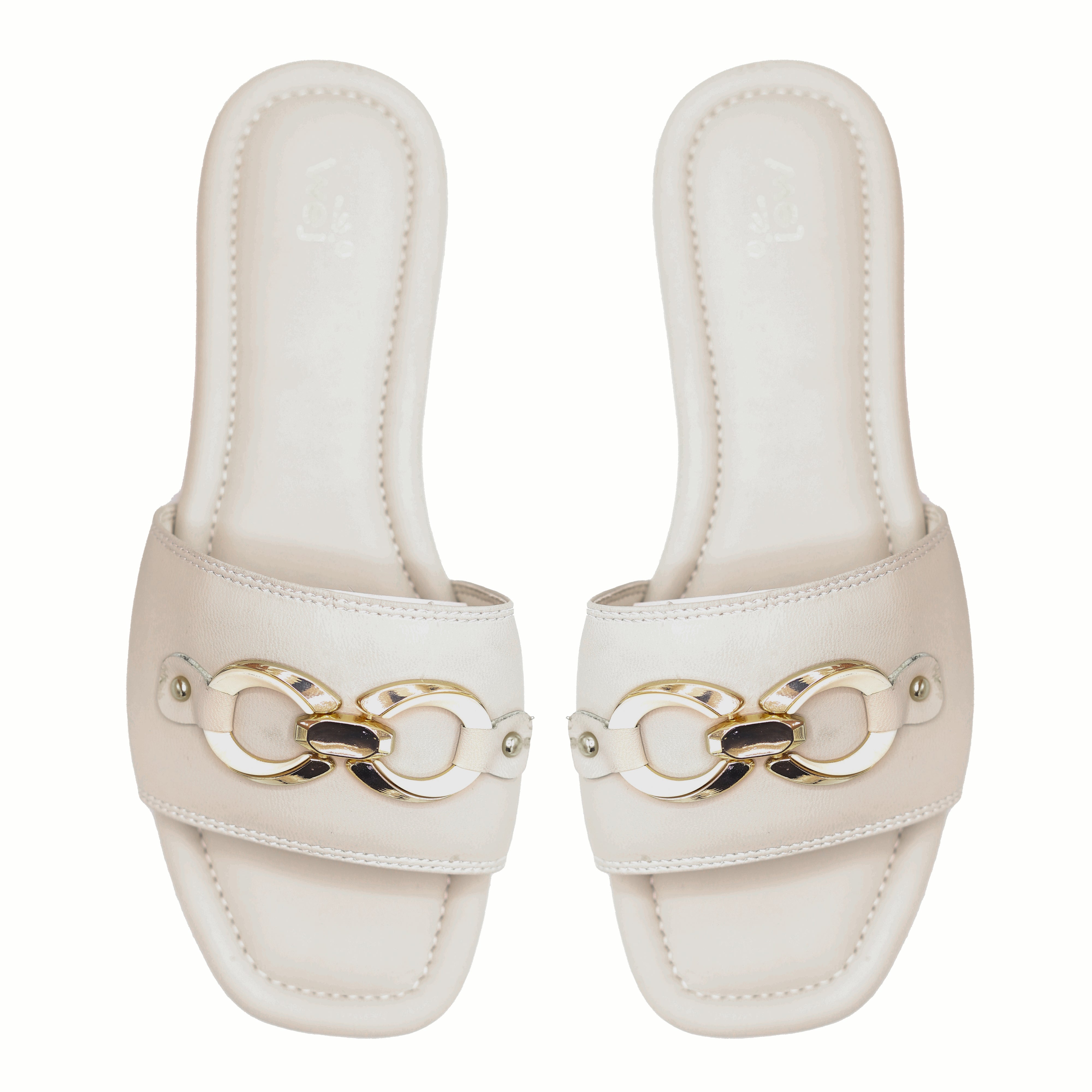 Interlocking C Slide 8003581 Fawn - E Fashion