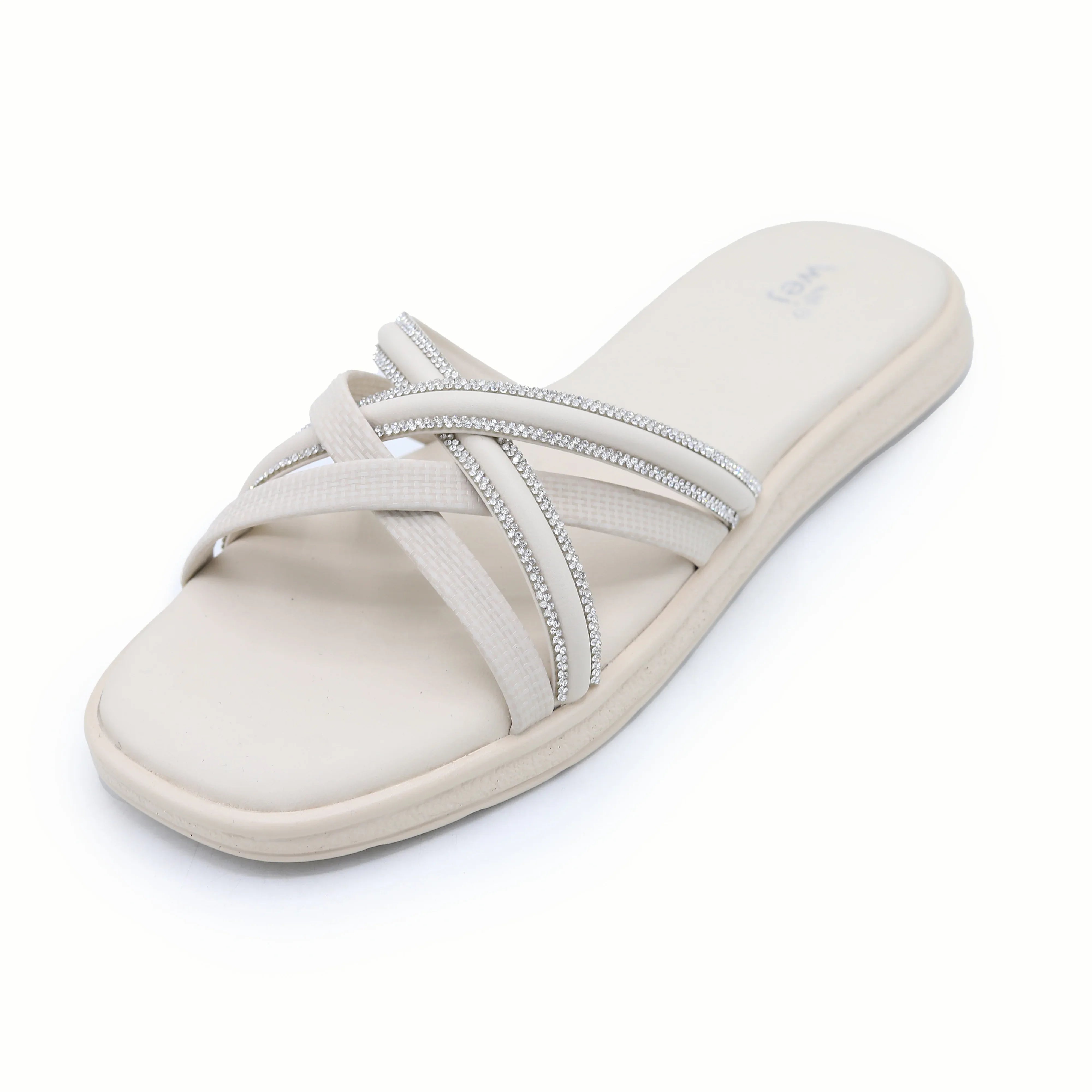 Crystal Trim Flat 8003574 Fawn