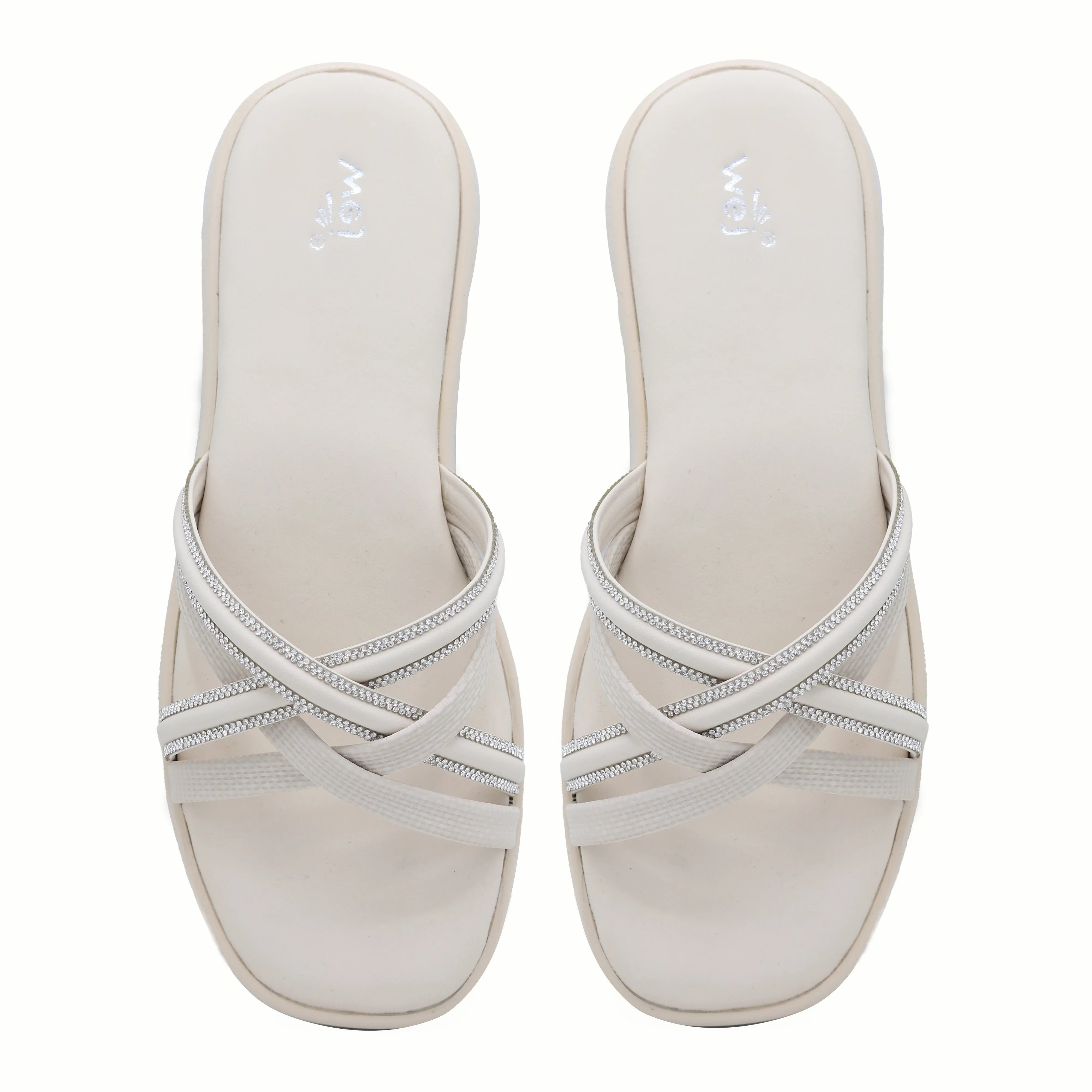 Crystal Trim Flat 8003574 Fawn