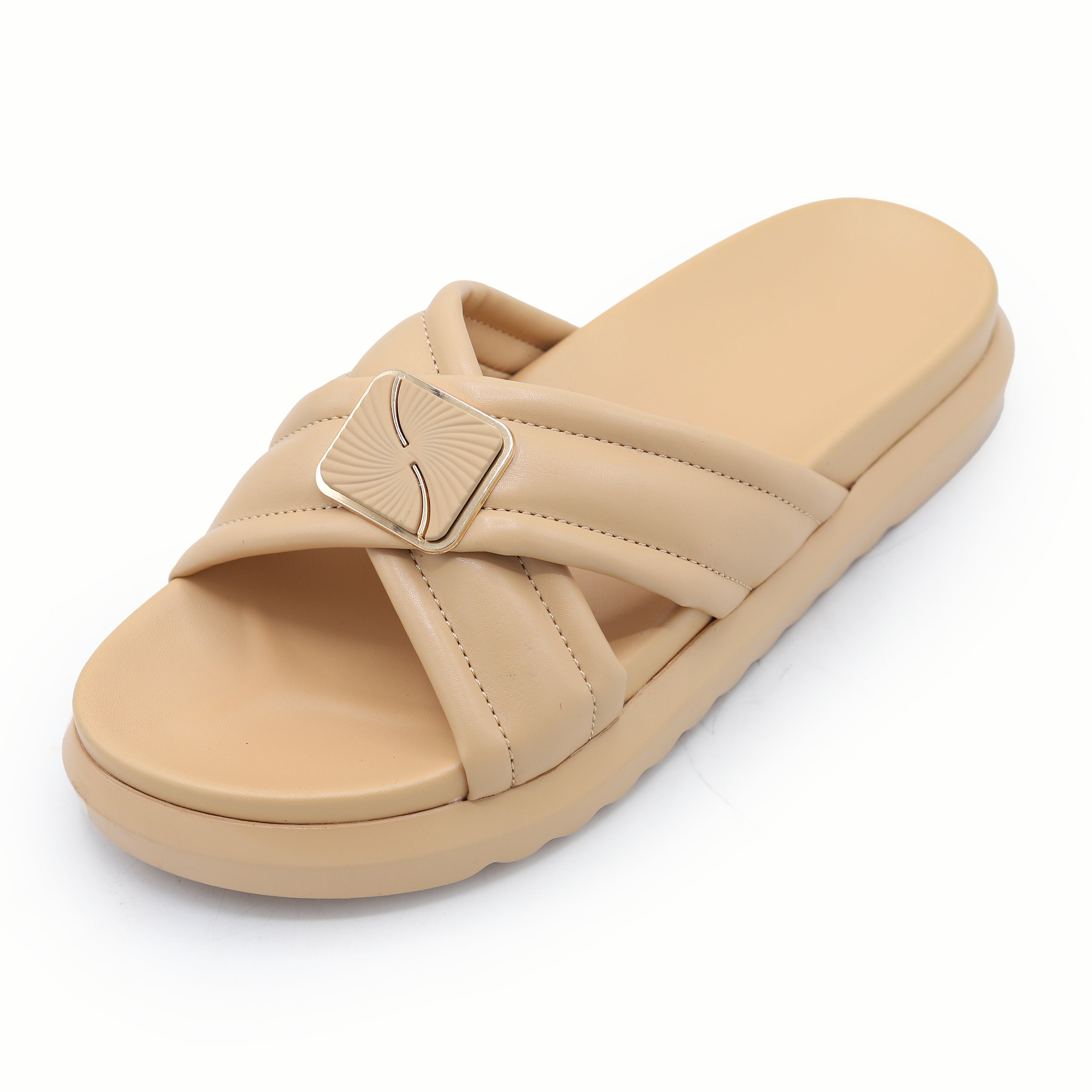 Puffer Crisscross 8003697 Beige