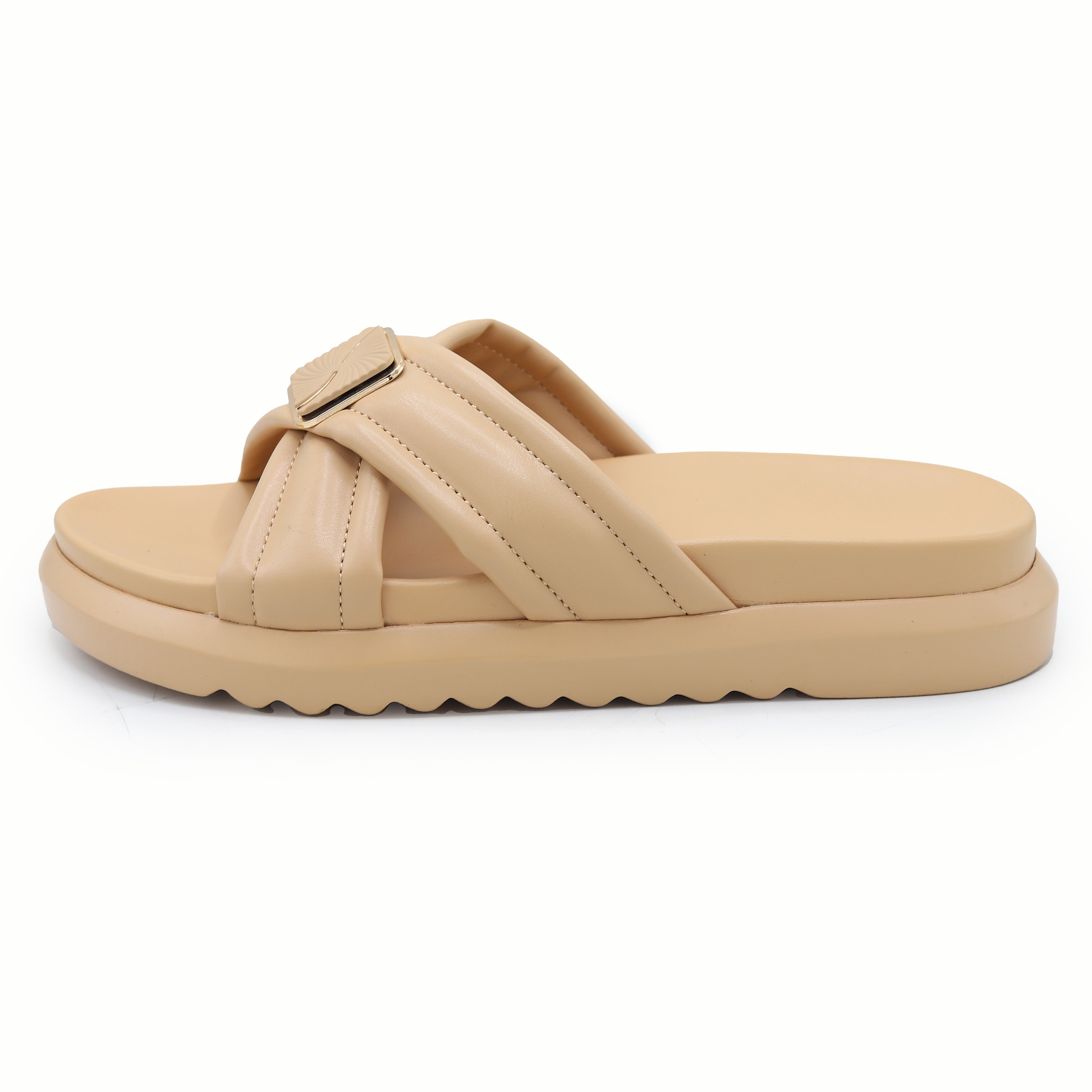 Puffer Crisscross 8003697 Beige