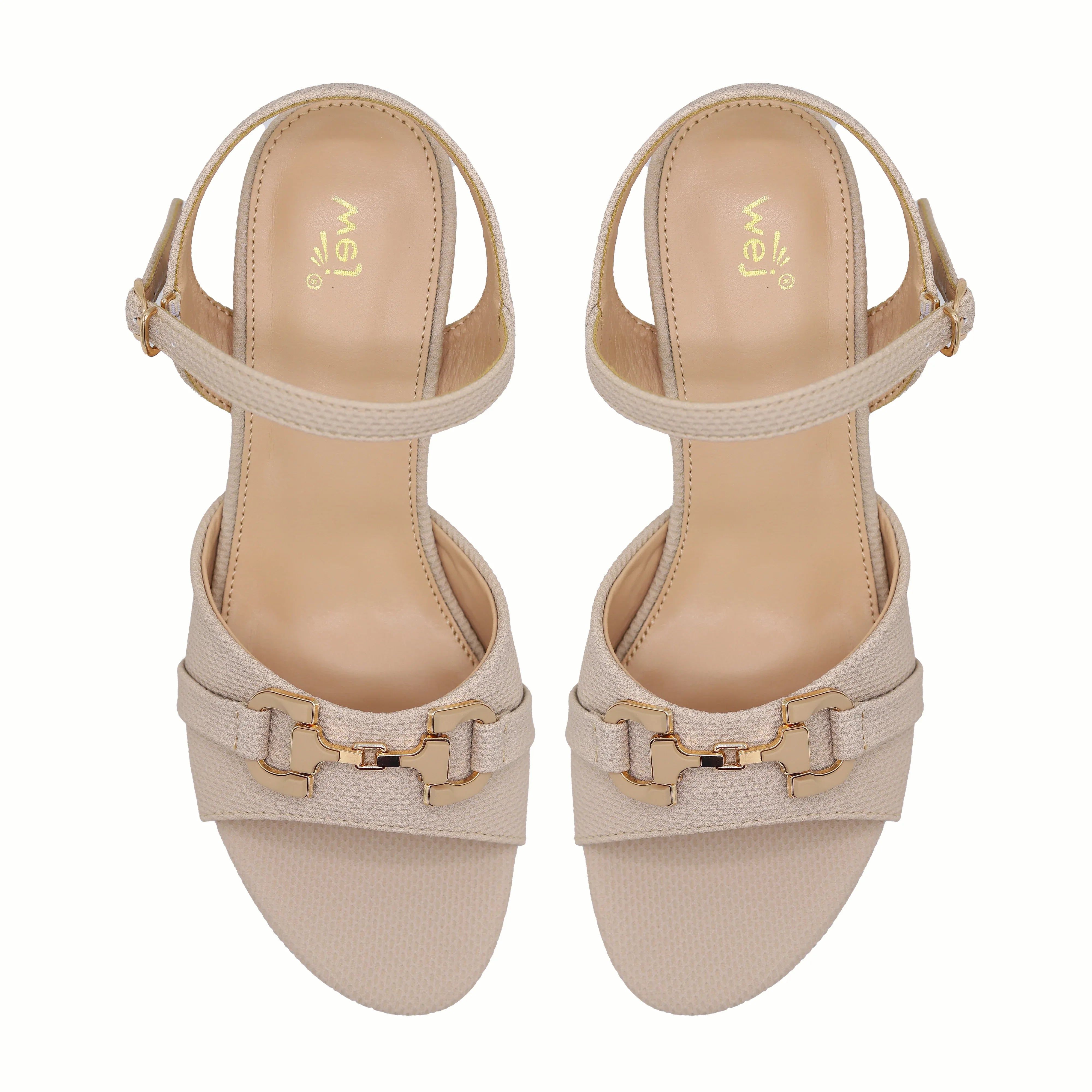 Block Heel 8102168 Beige