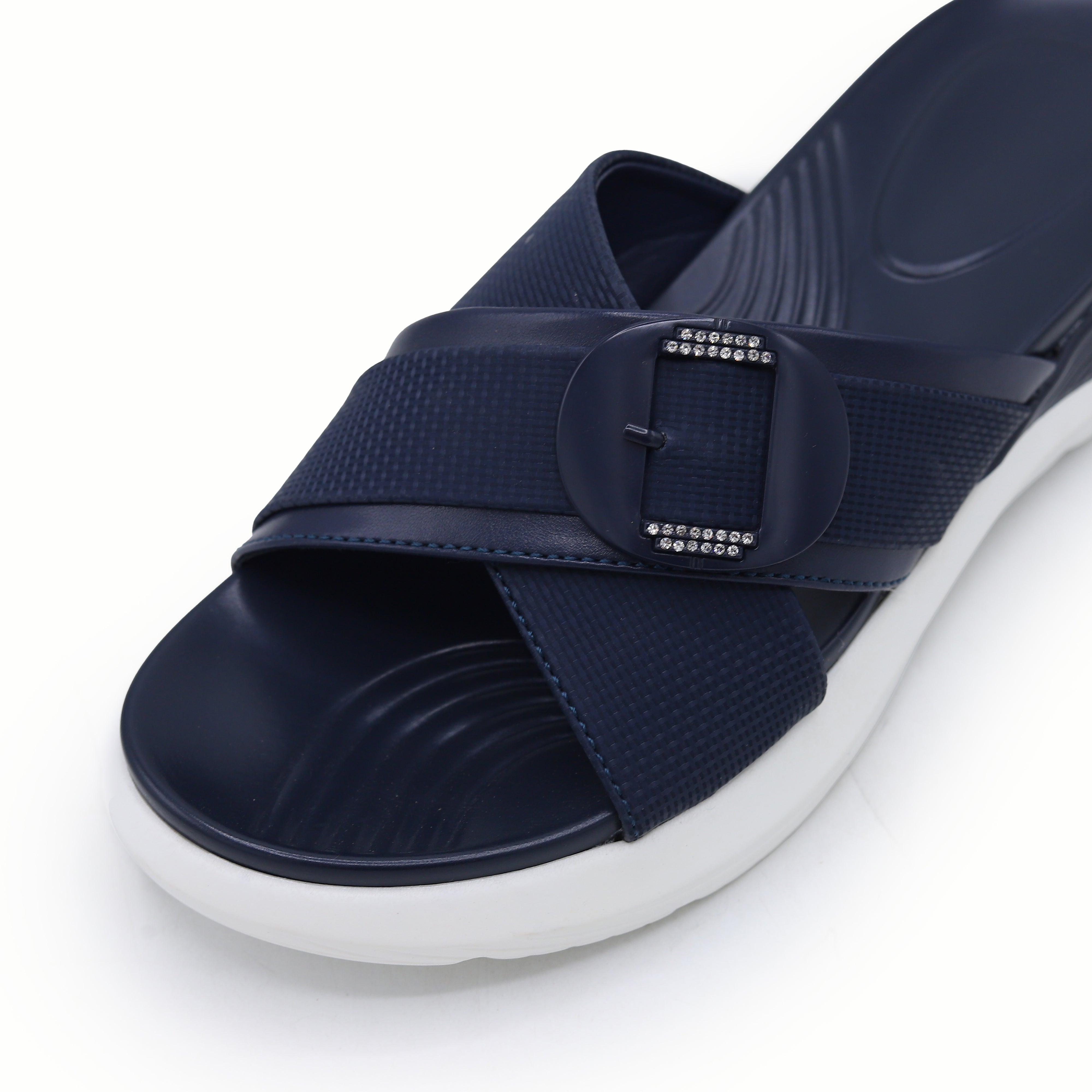 Crystal Bar Buckle 8003673 Navy