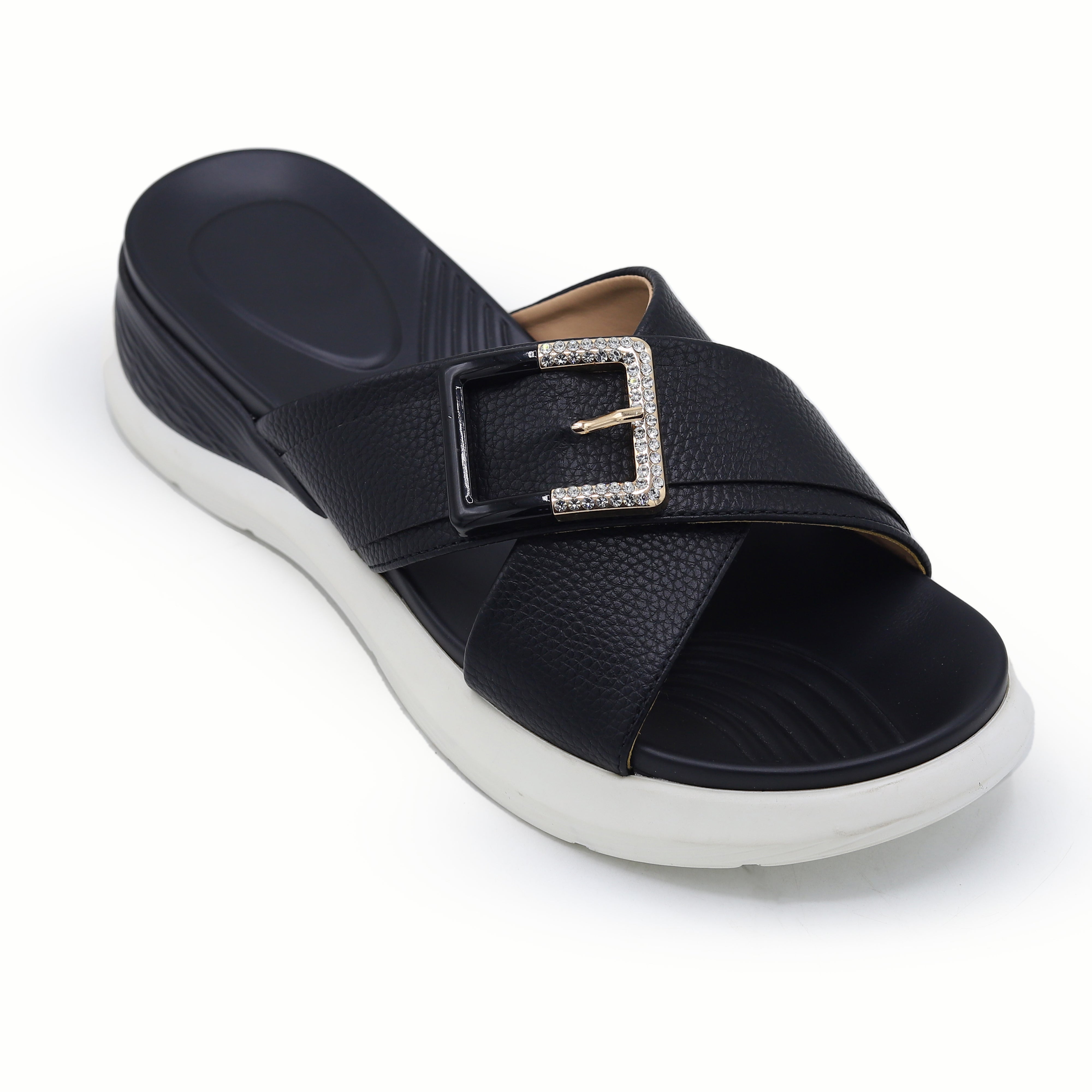 Crystal Pavé Buckle 8003675 Black