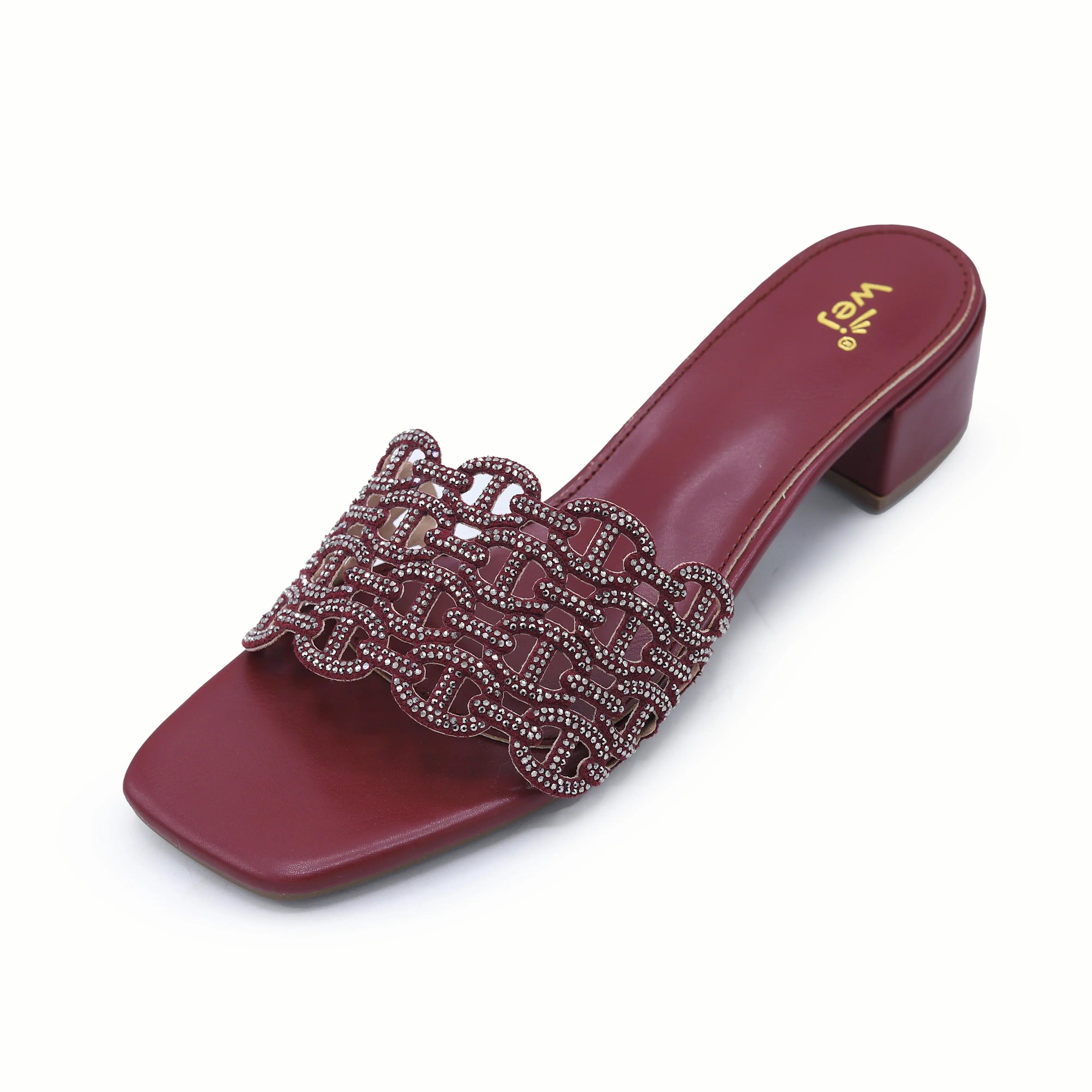 Crystal Chain-Link 8103117 Maroon