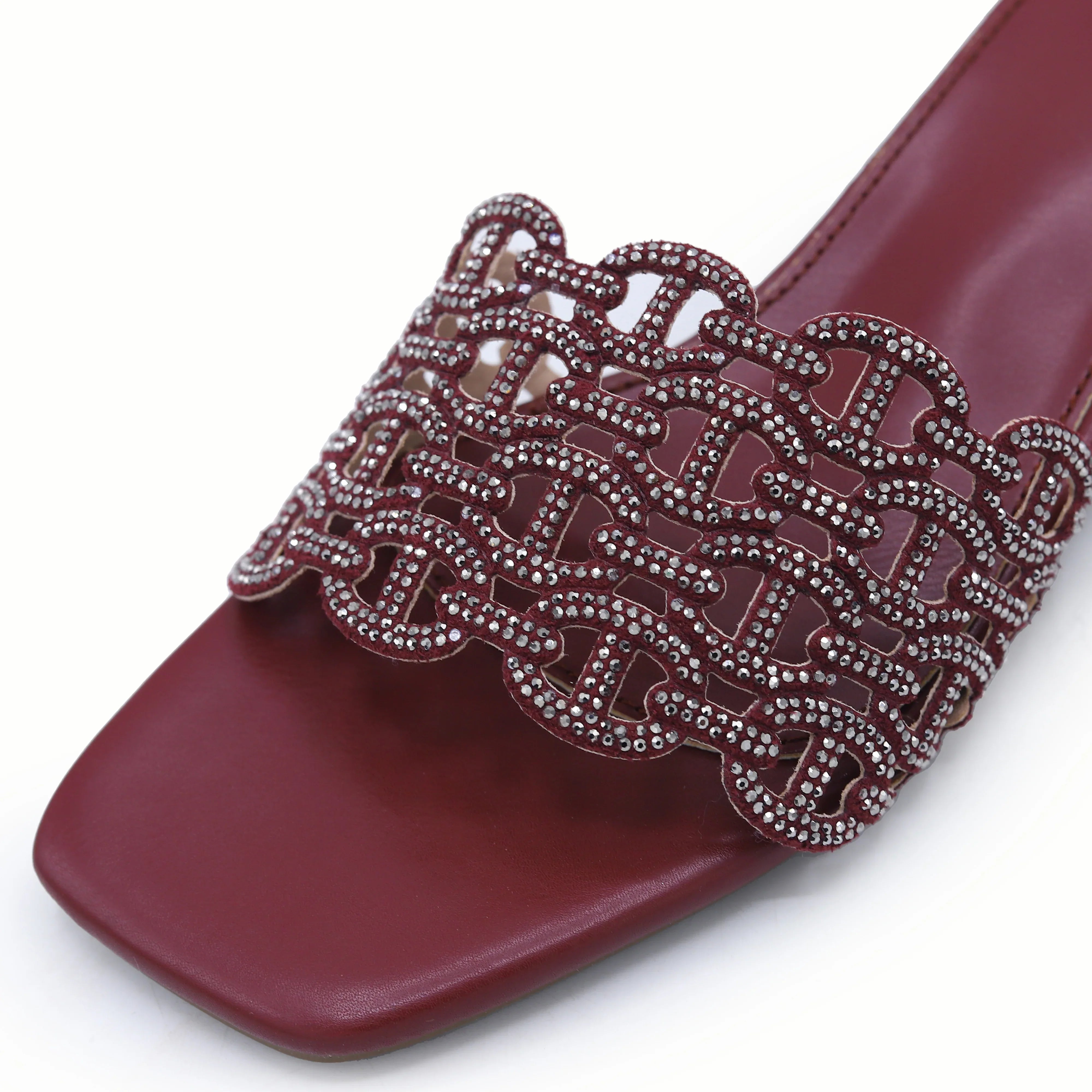 Crystal Chain-Link 8103117 Maroon