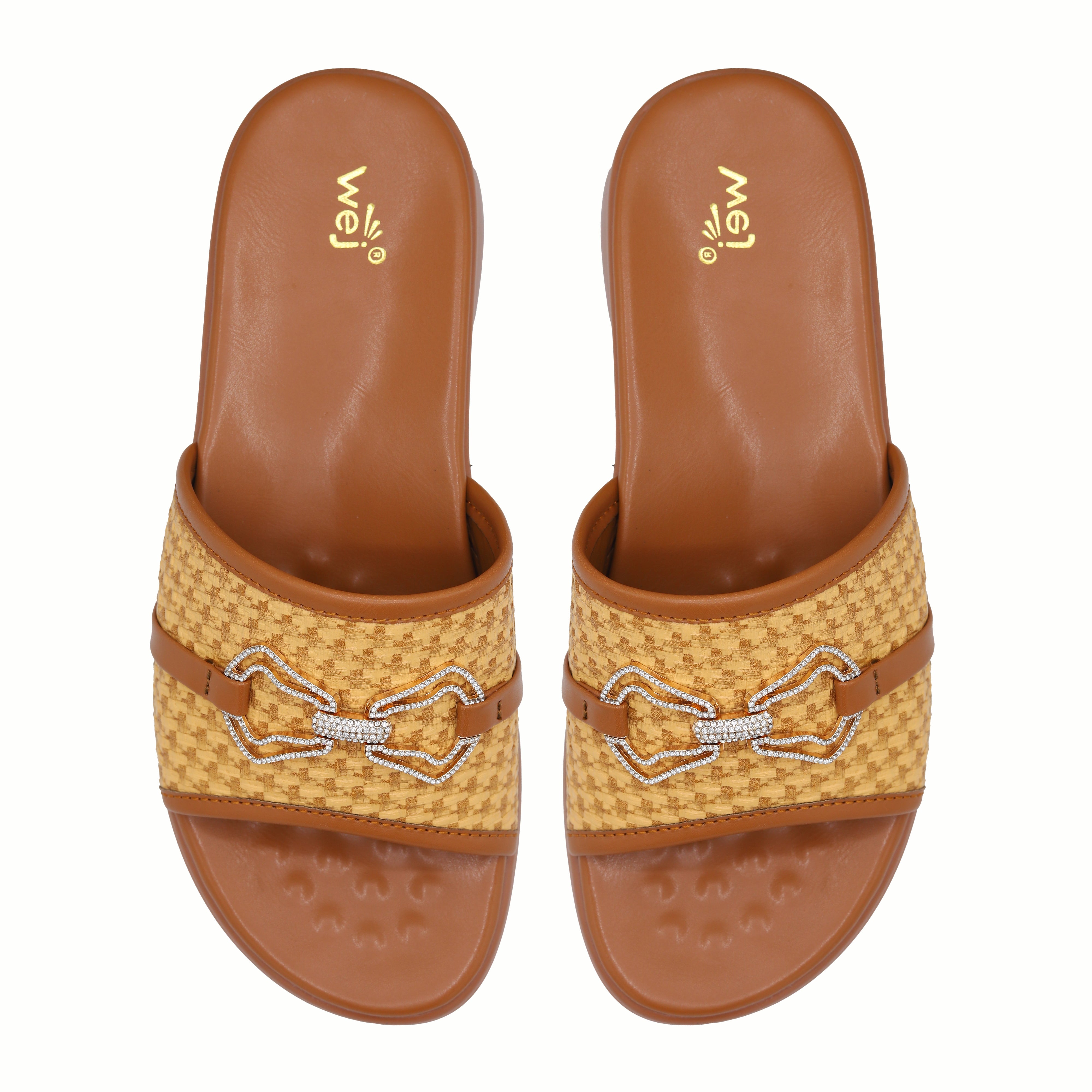 Basket-Weave 8003683 Brown