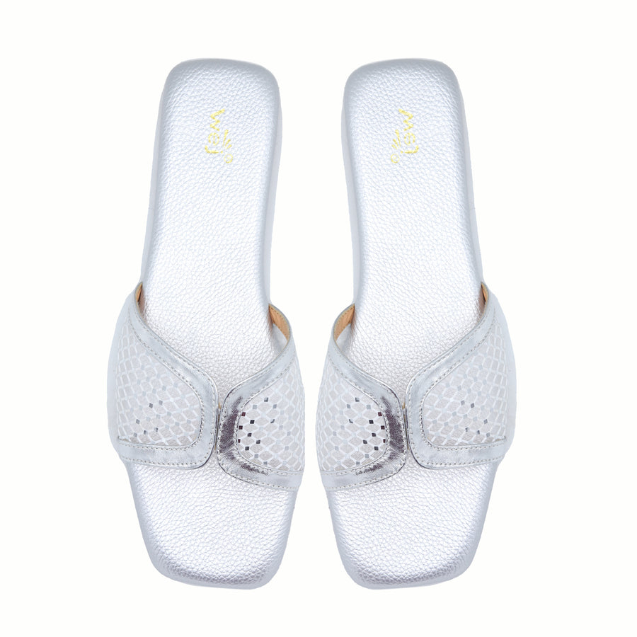 Women's Flat | Silver | 8003712