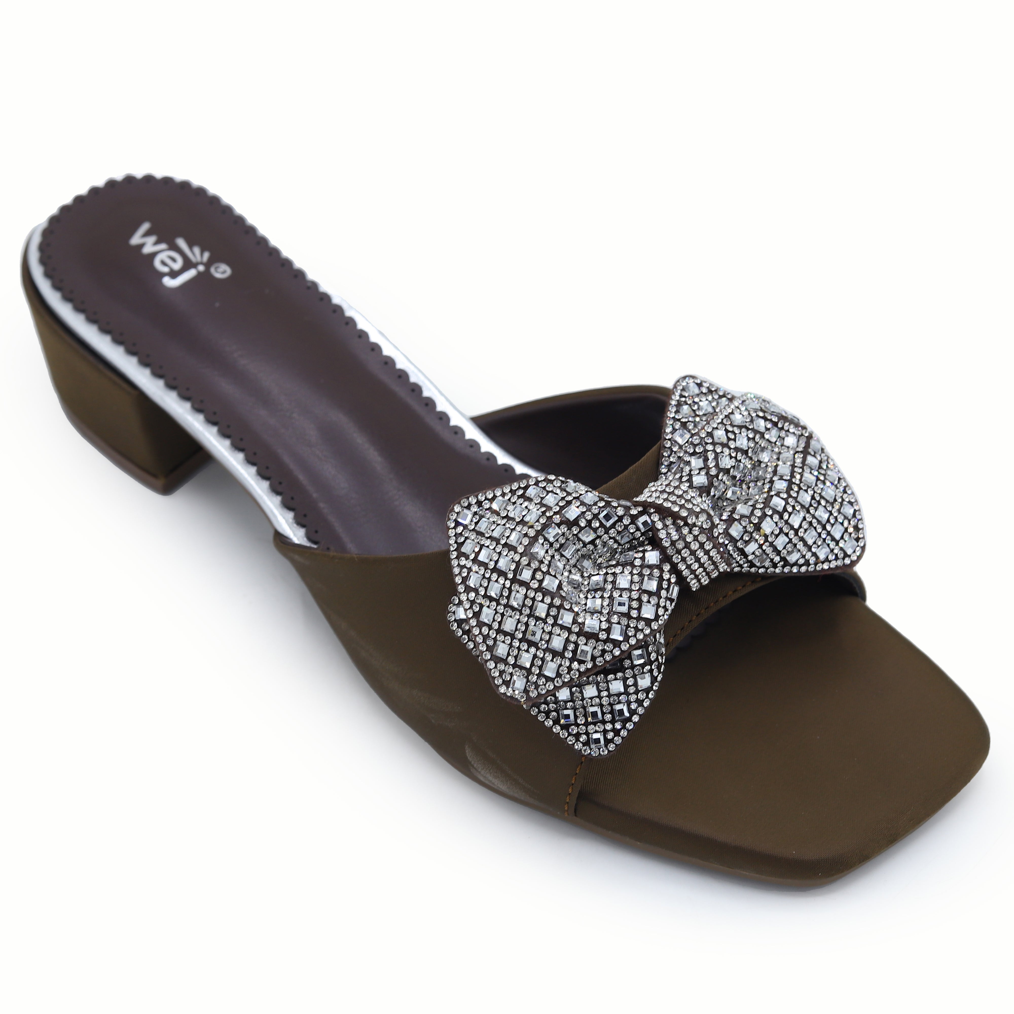 Crystal Bow 8103118 Brown