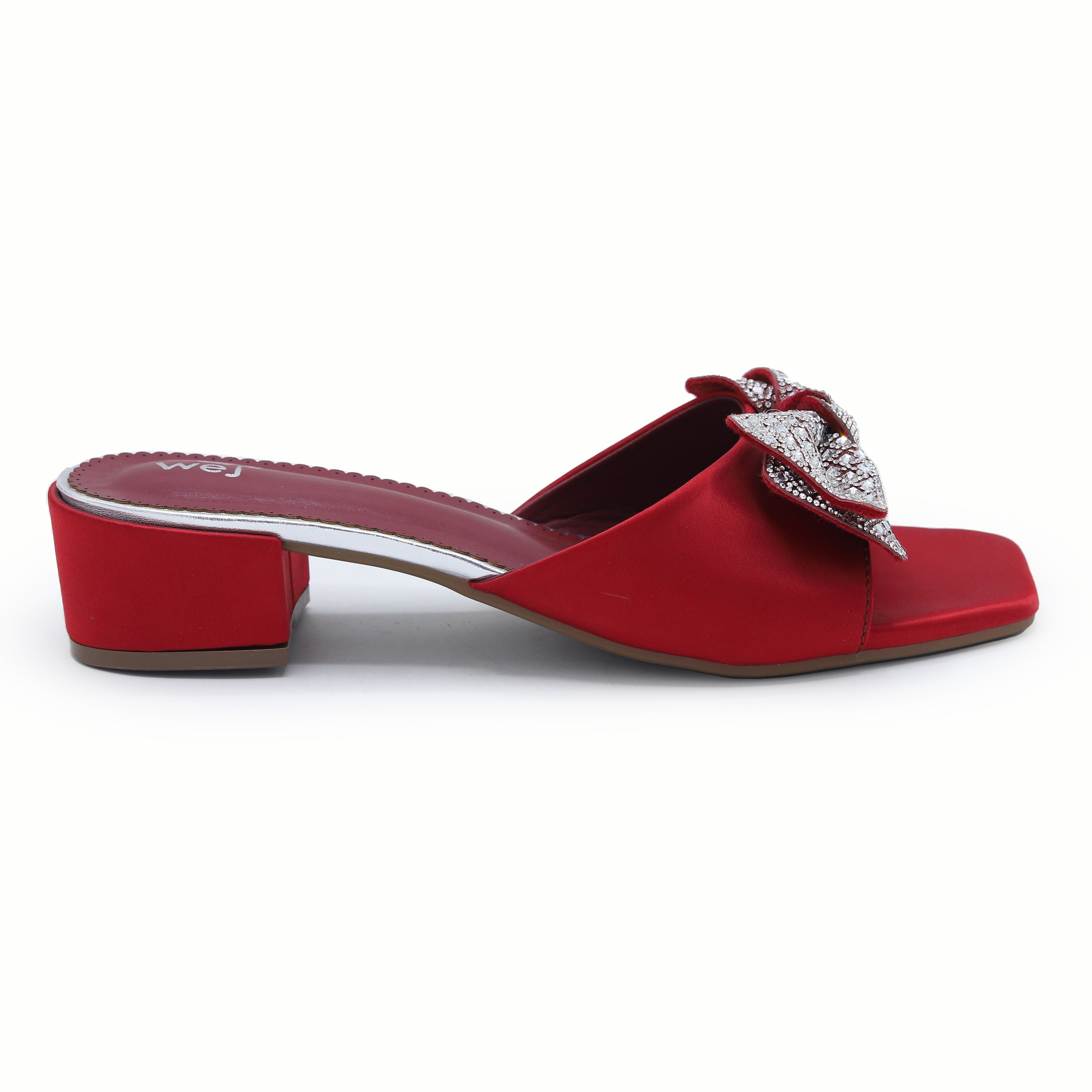 Crystal Bow 8103118 Maroon