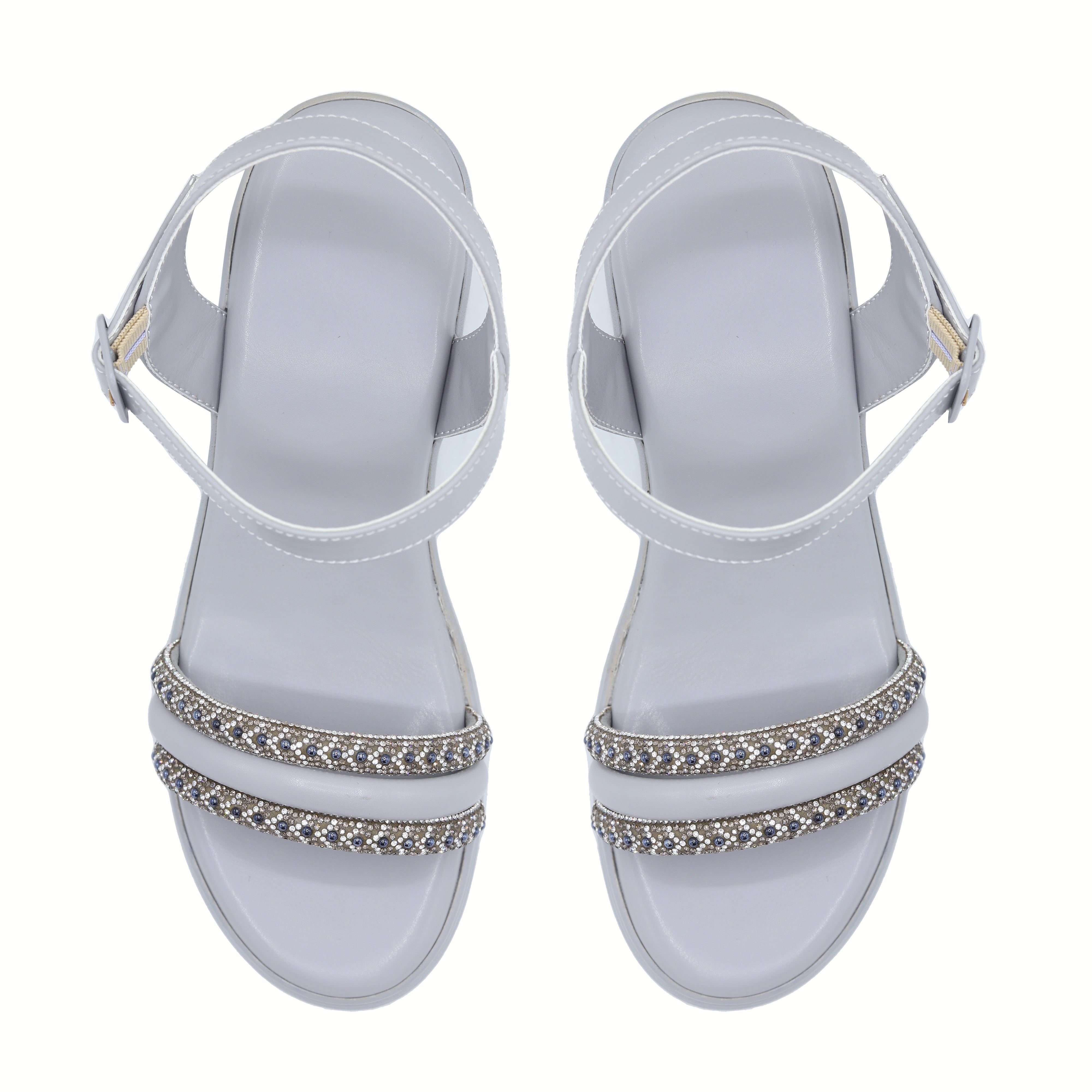 Crystal Chevron 8002354 Grey
