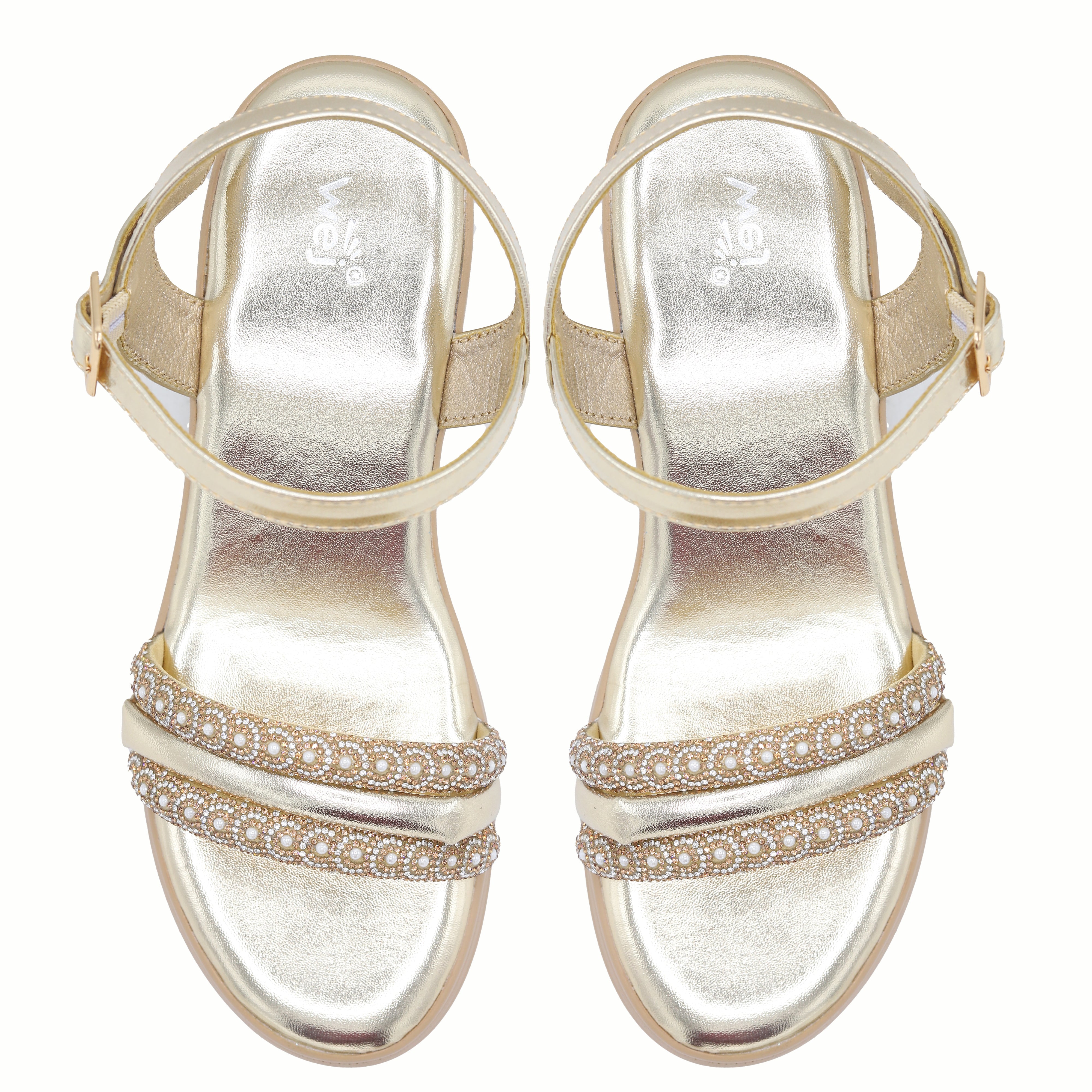 Crystal Chevron 8002354 Gold