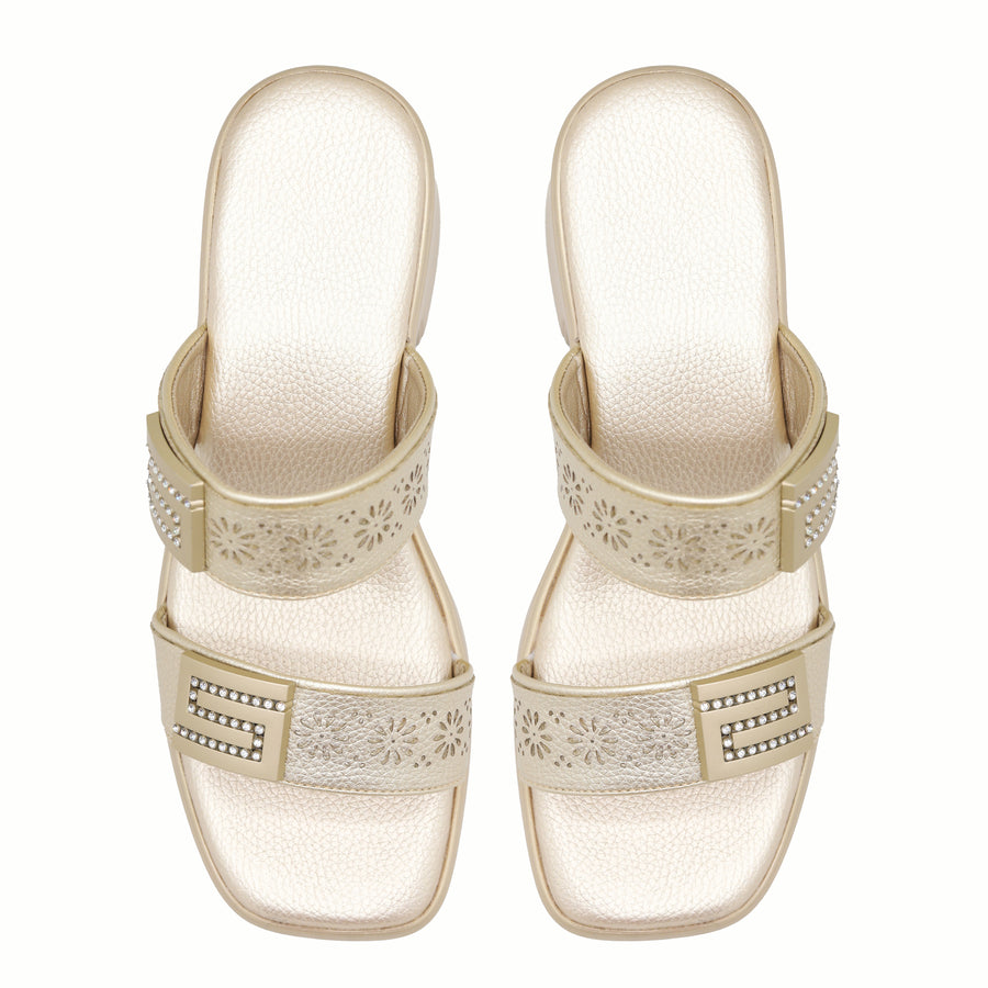 Women's Sandals | Gold | 8003687
