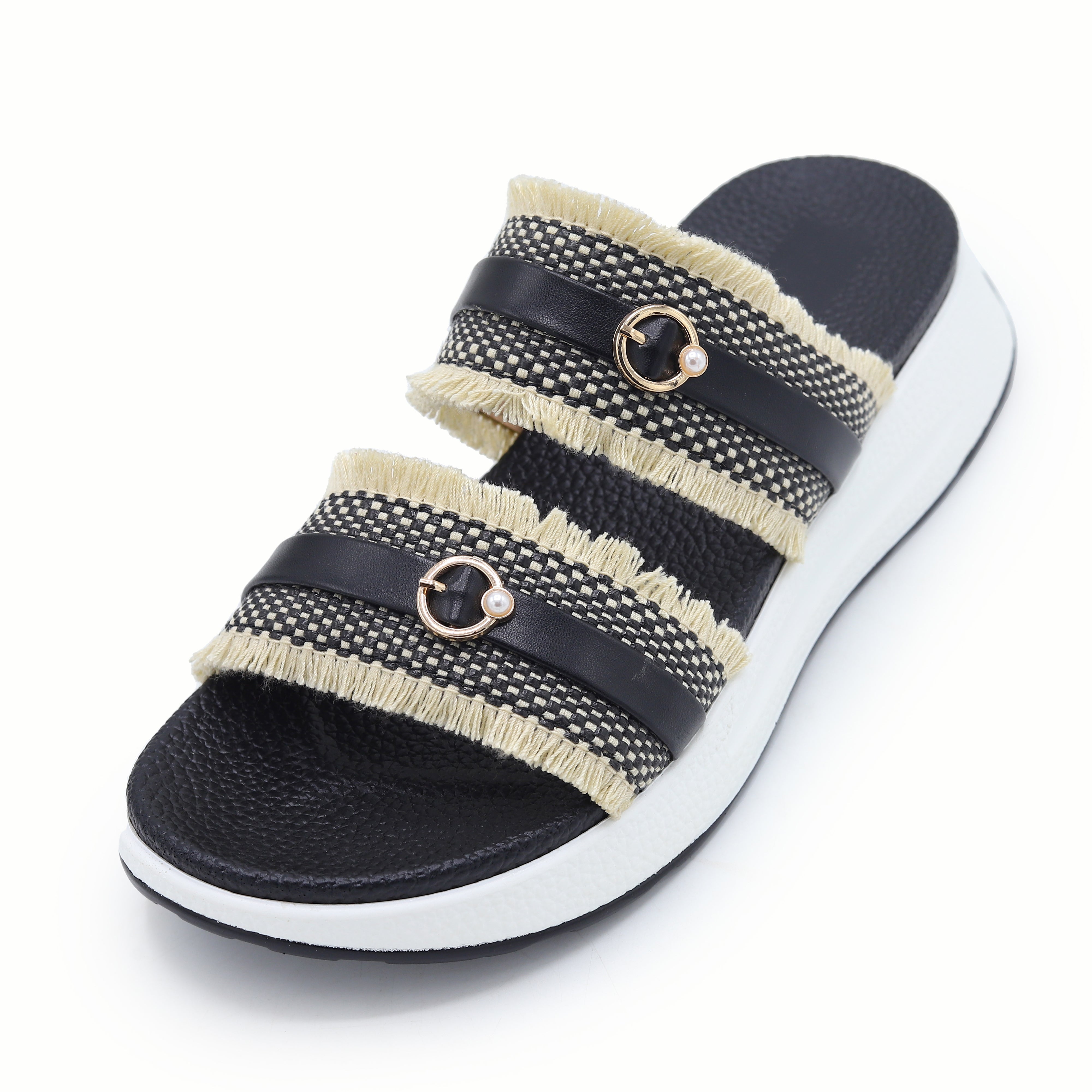 Raffia Fringe 8003676 Black