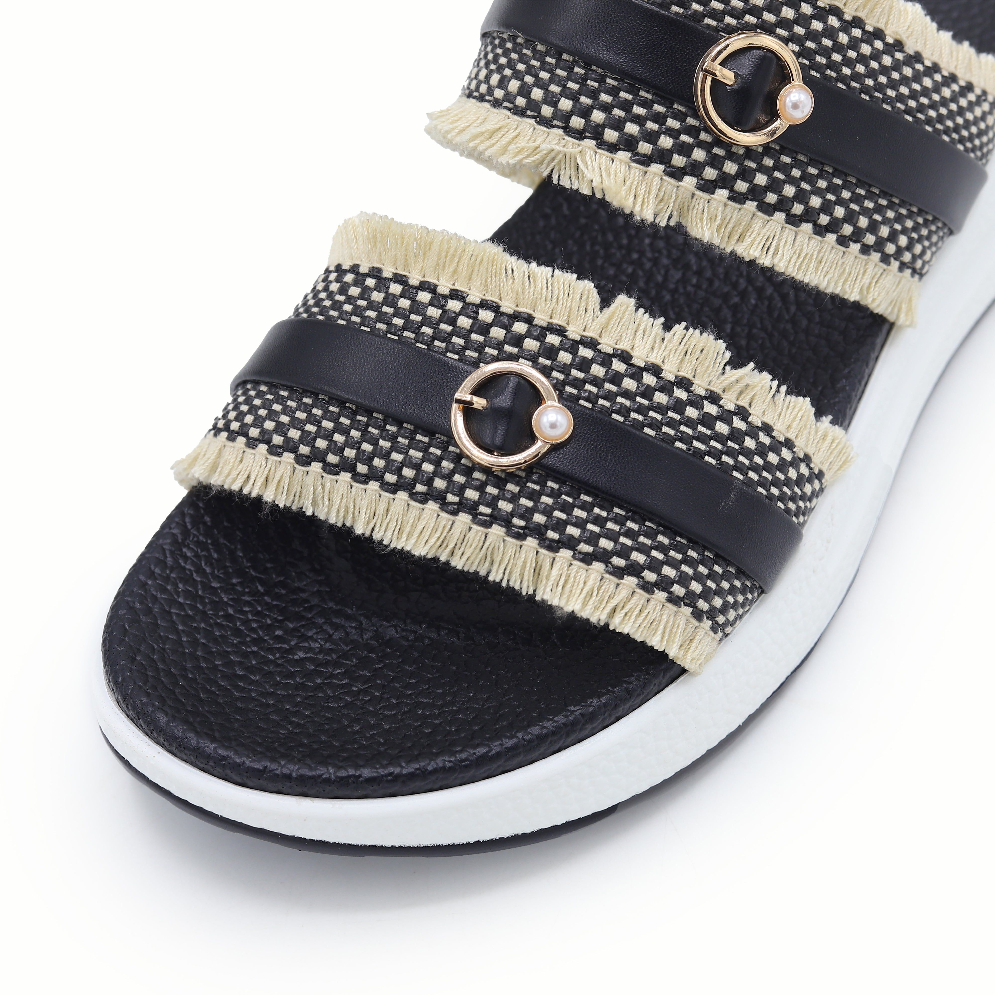 Raffia Fringe 8003676 Black
