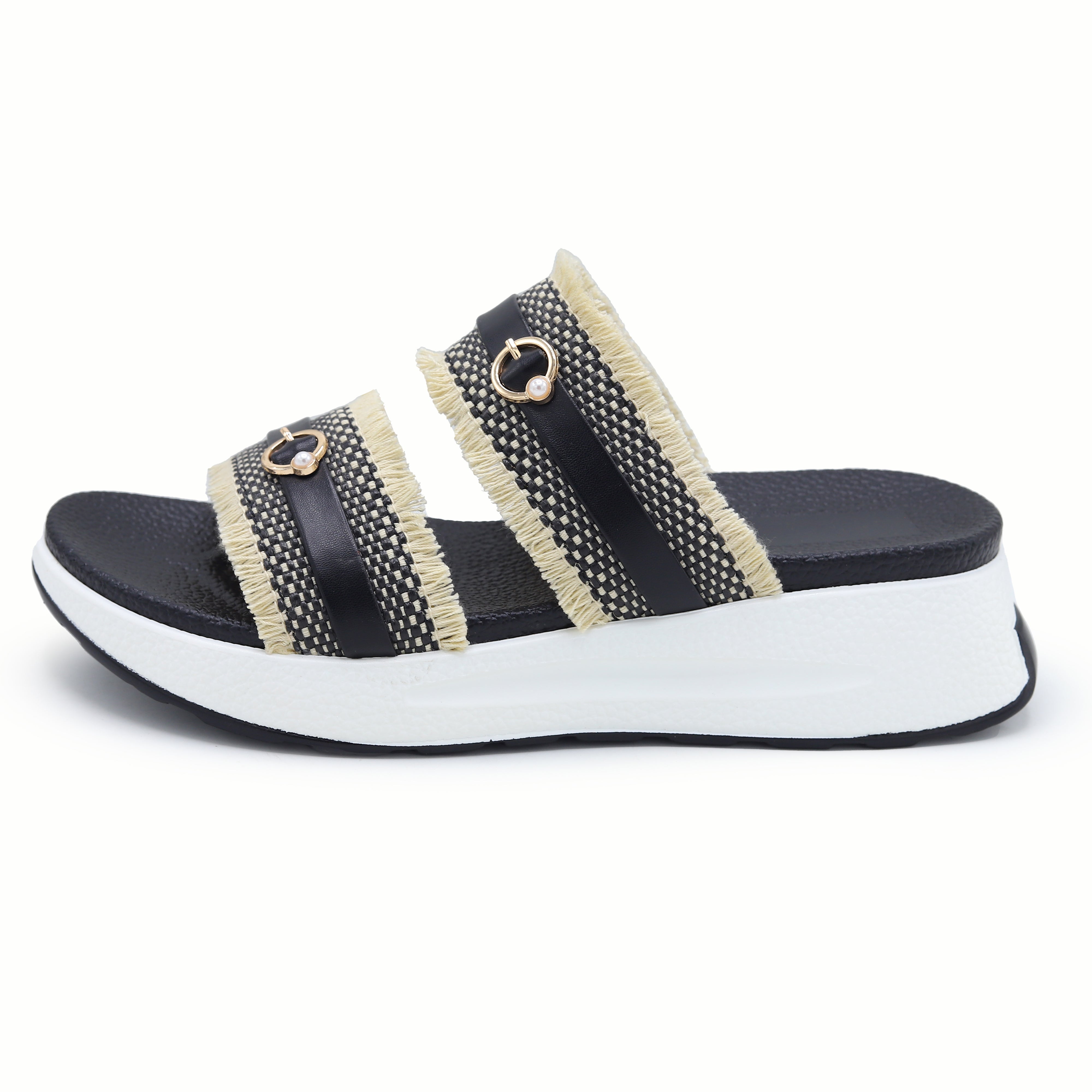 Raffia Fringe 8003676 Black