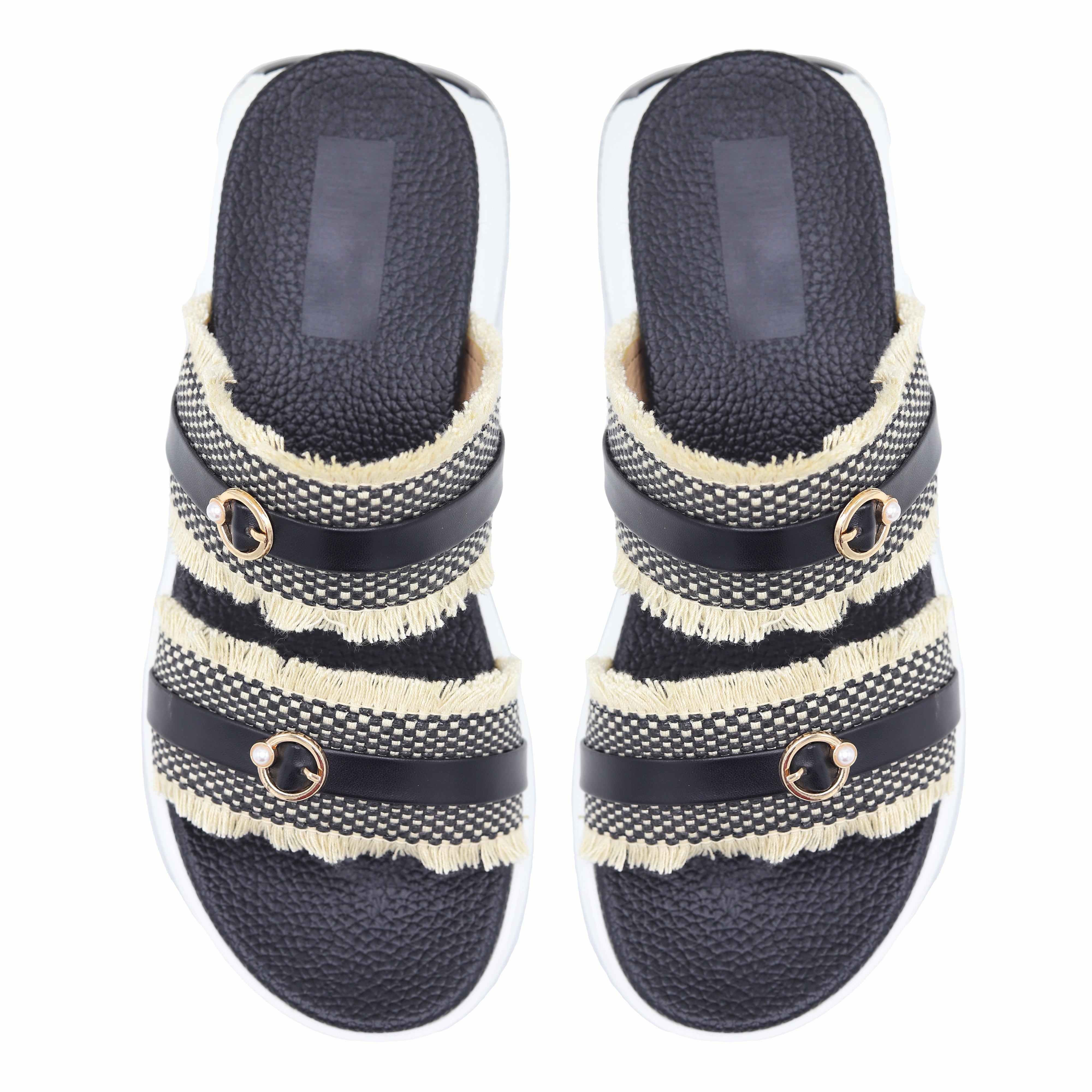 Raffia Fringe 8003676 Black