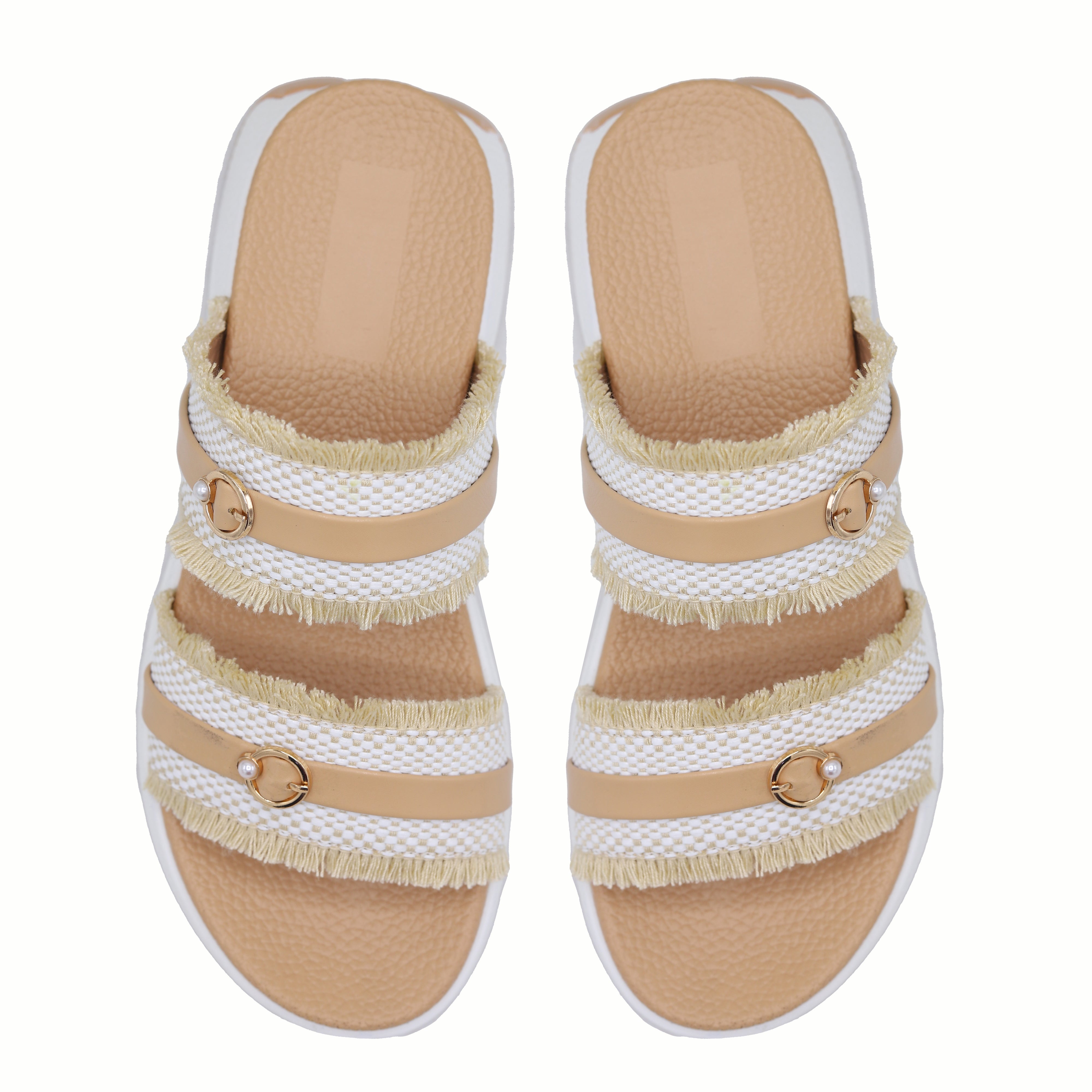 Raffia Fringe 8003676 Beige