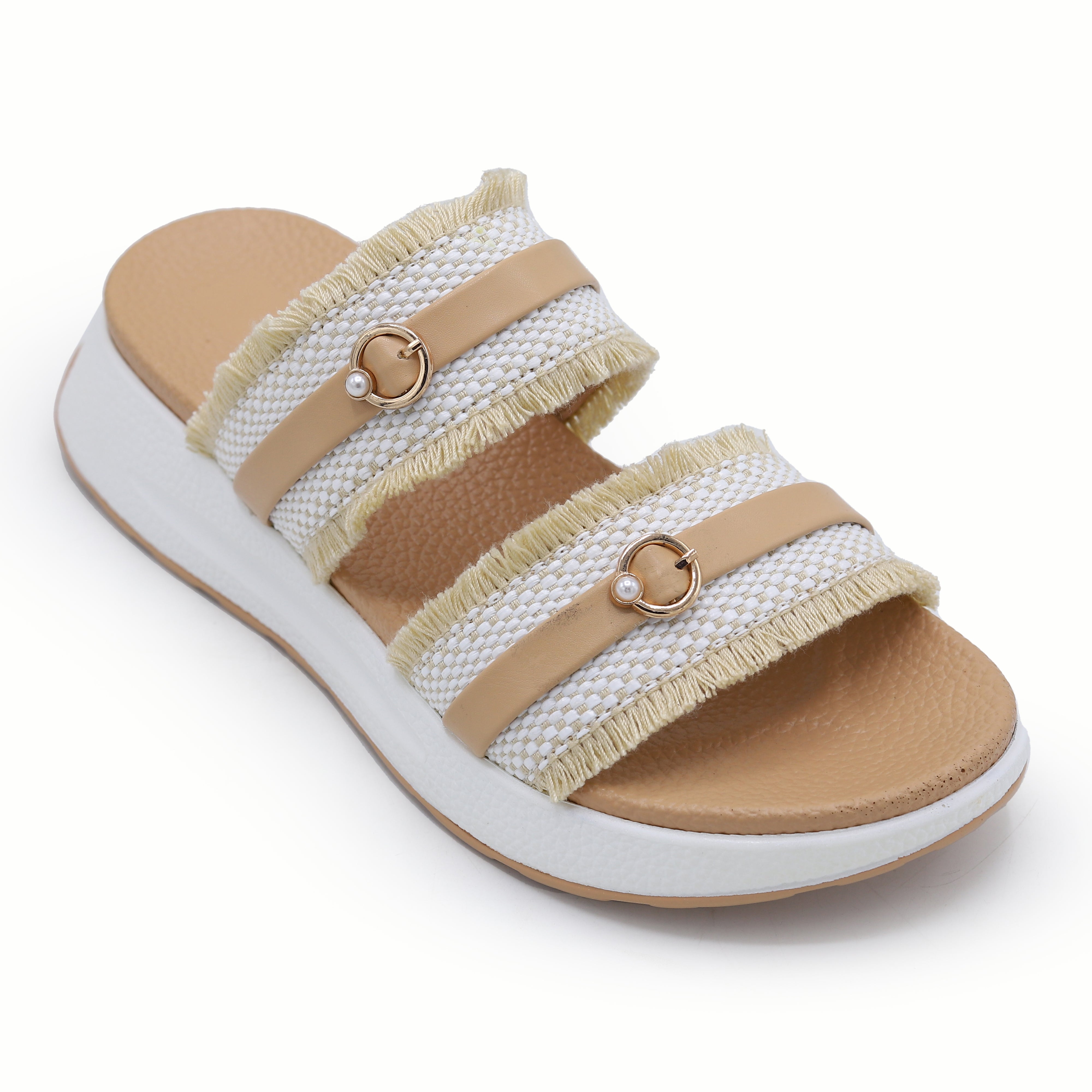 Raffia Fringe 8003676 Beige
