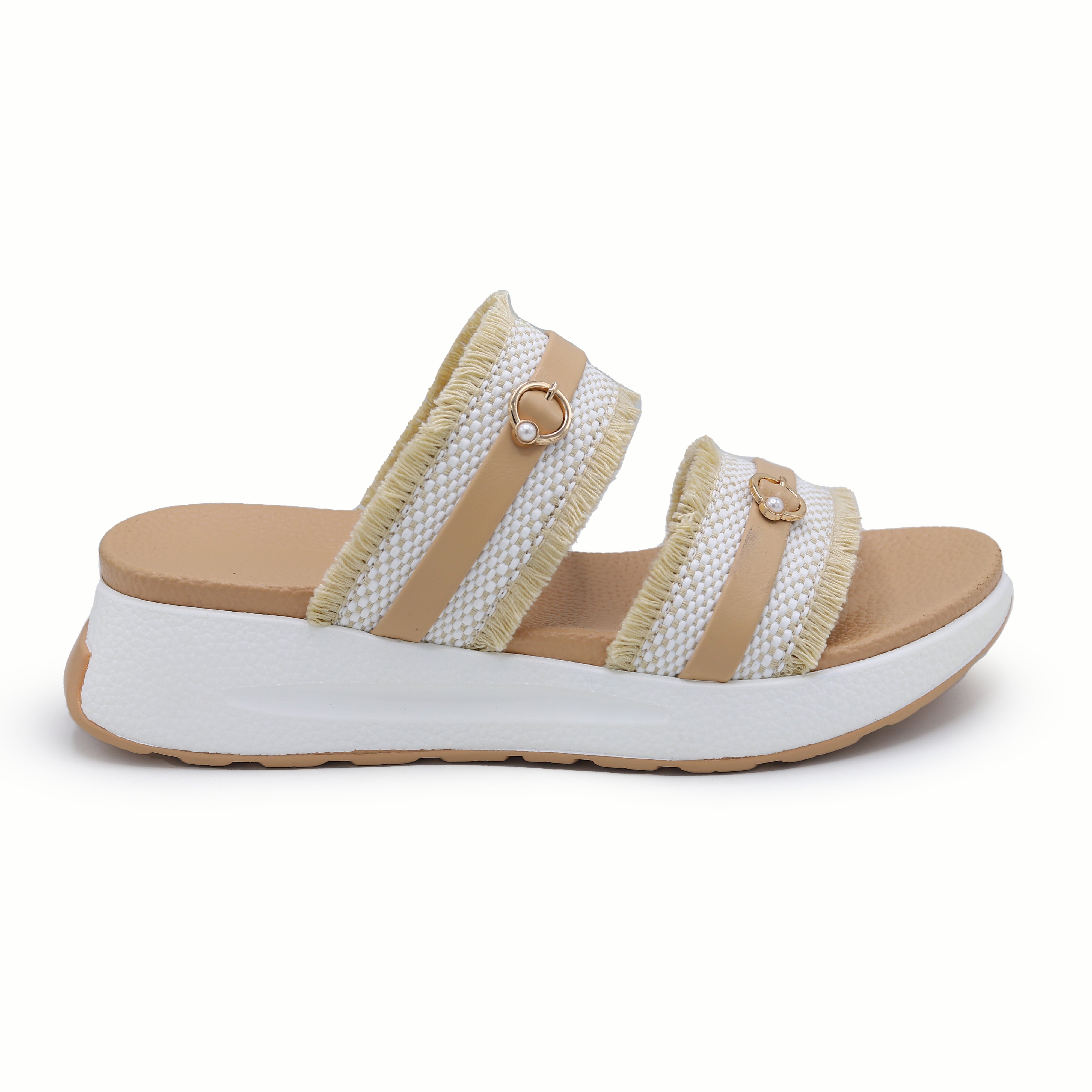 Raffia Fringe 8003676 Beige