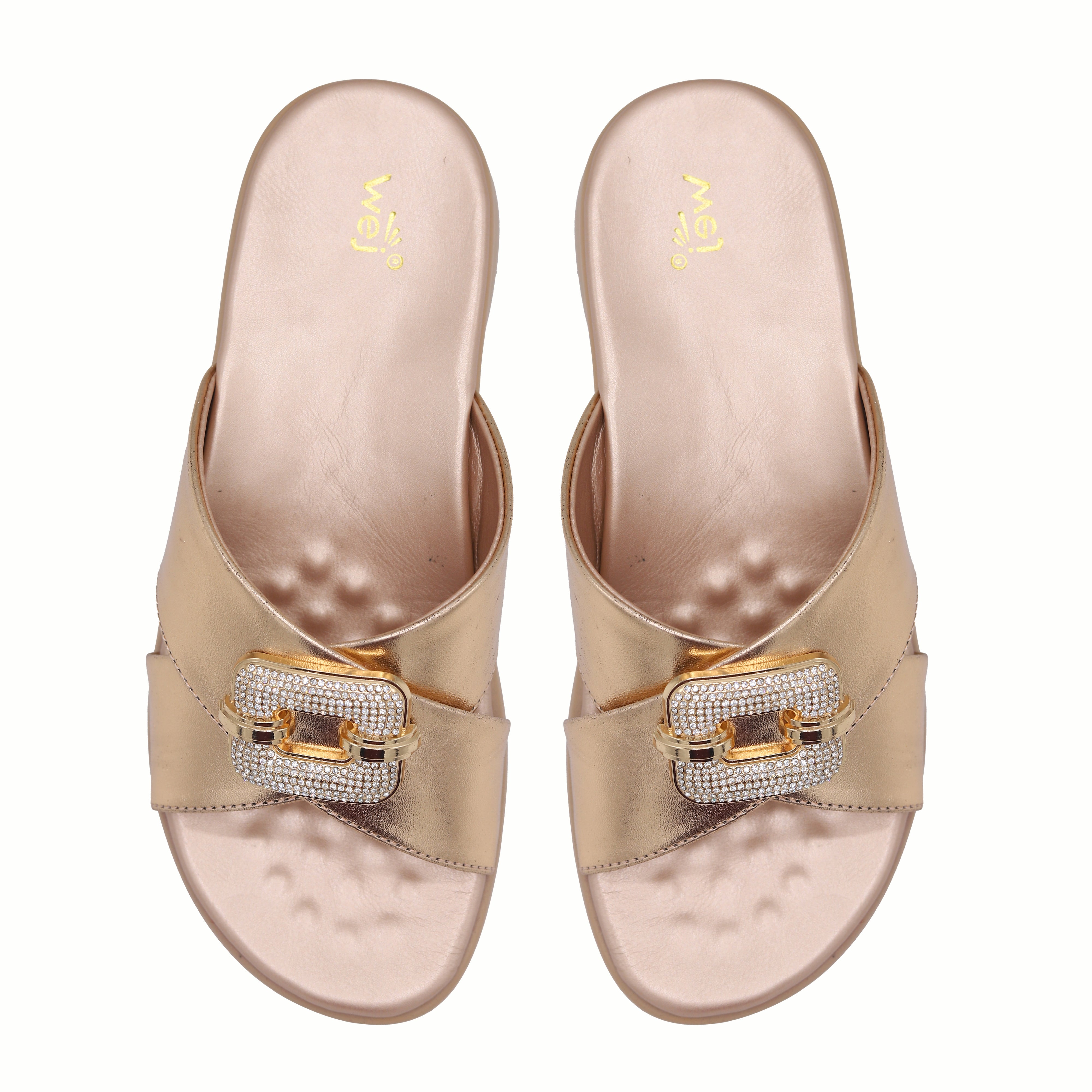 Crystal Buckle 8003682 Peach